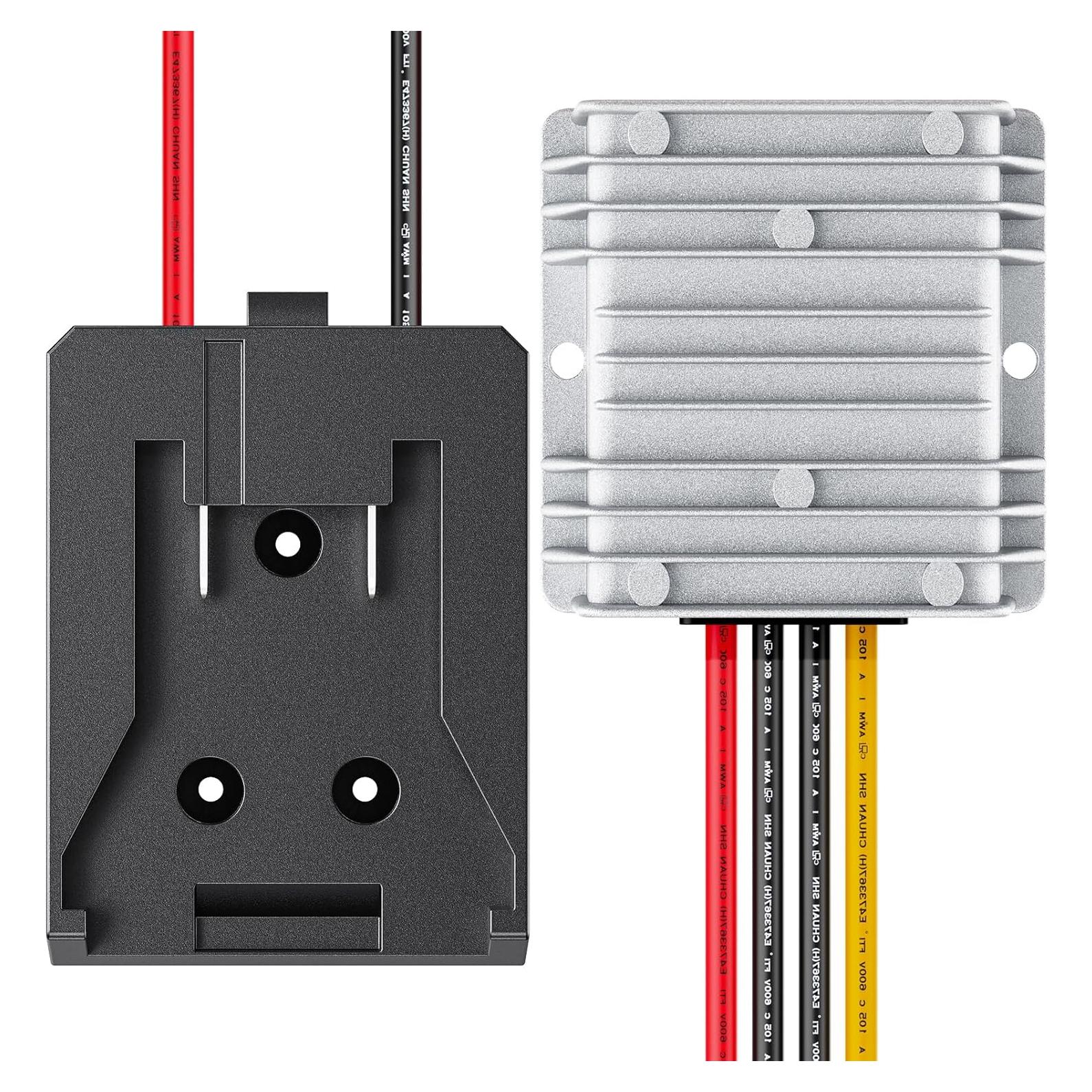 Convertidor de Voltaje 20V a 12V Vibit 180W para Baterías Dewalt