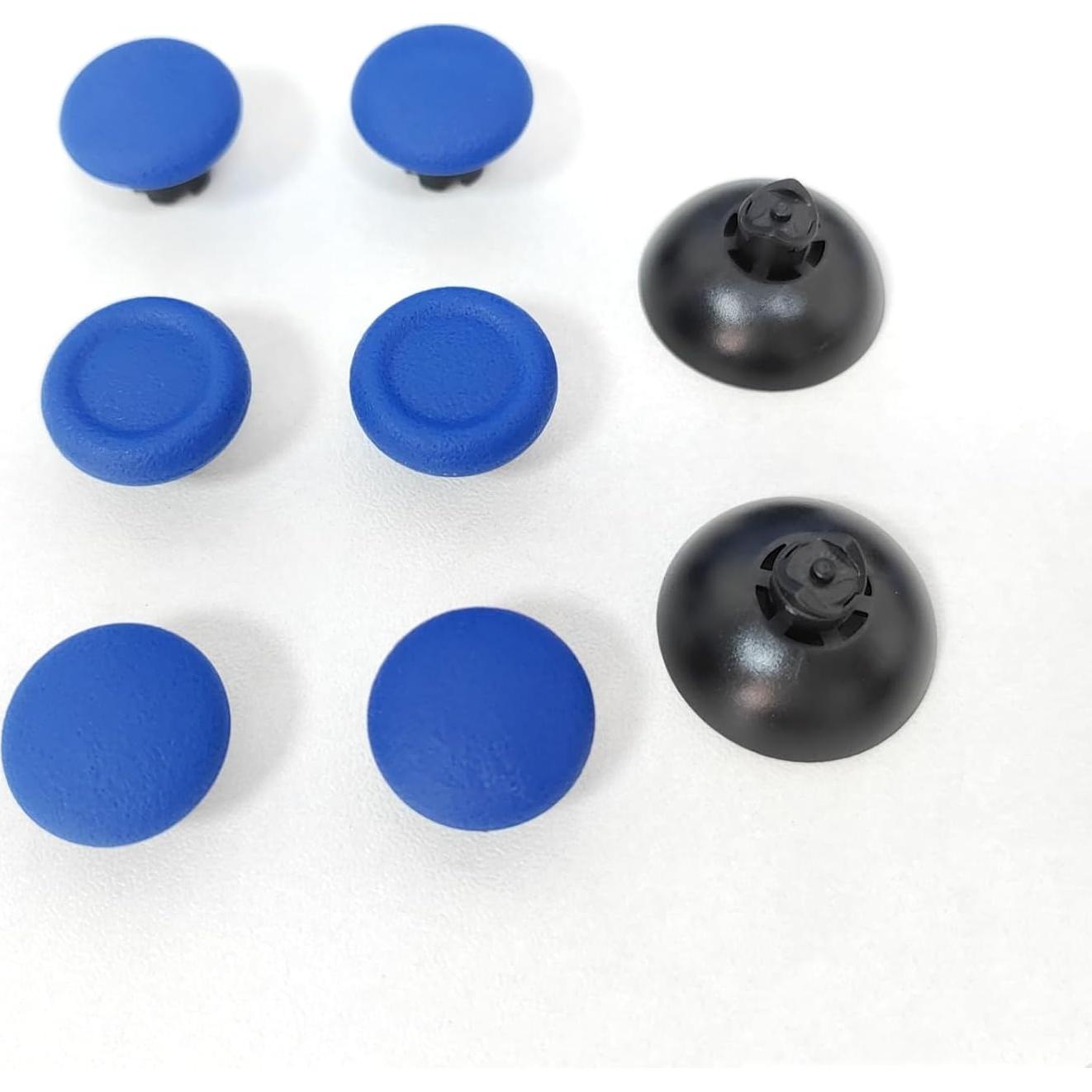 Replacement Thumbsticks for PS5 Controller, Custom Joysticks Analog Stick Thumb Grips Sticks Interchangeable for PS5/PS4/PS5 Edge Controllers, Blue