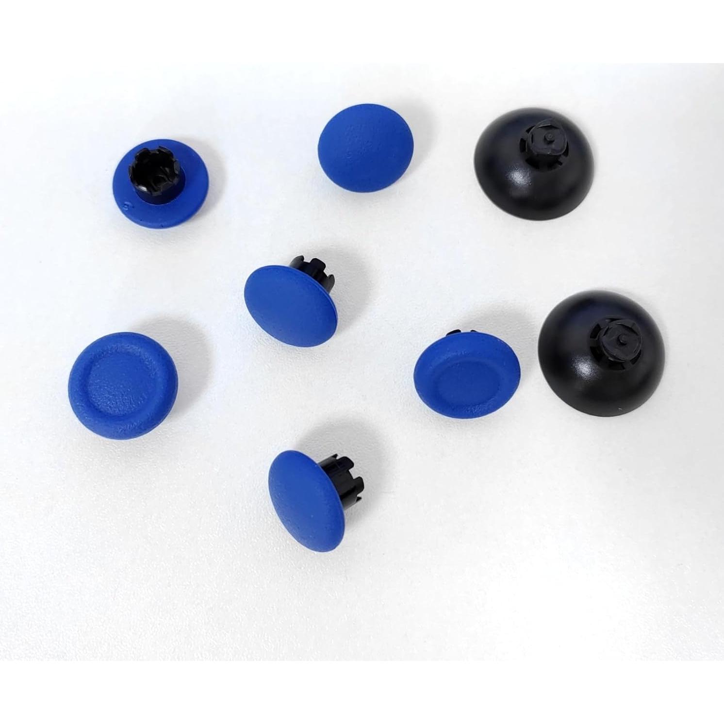 Replacement Thumbsticks for PS5 Controller, Custom Joysticks Analog Stick Thumb Grips Sticks Interchangeable for PS5/PS4/PS5 Edge Controllers, Blue