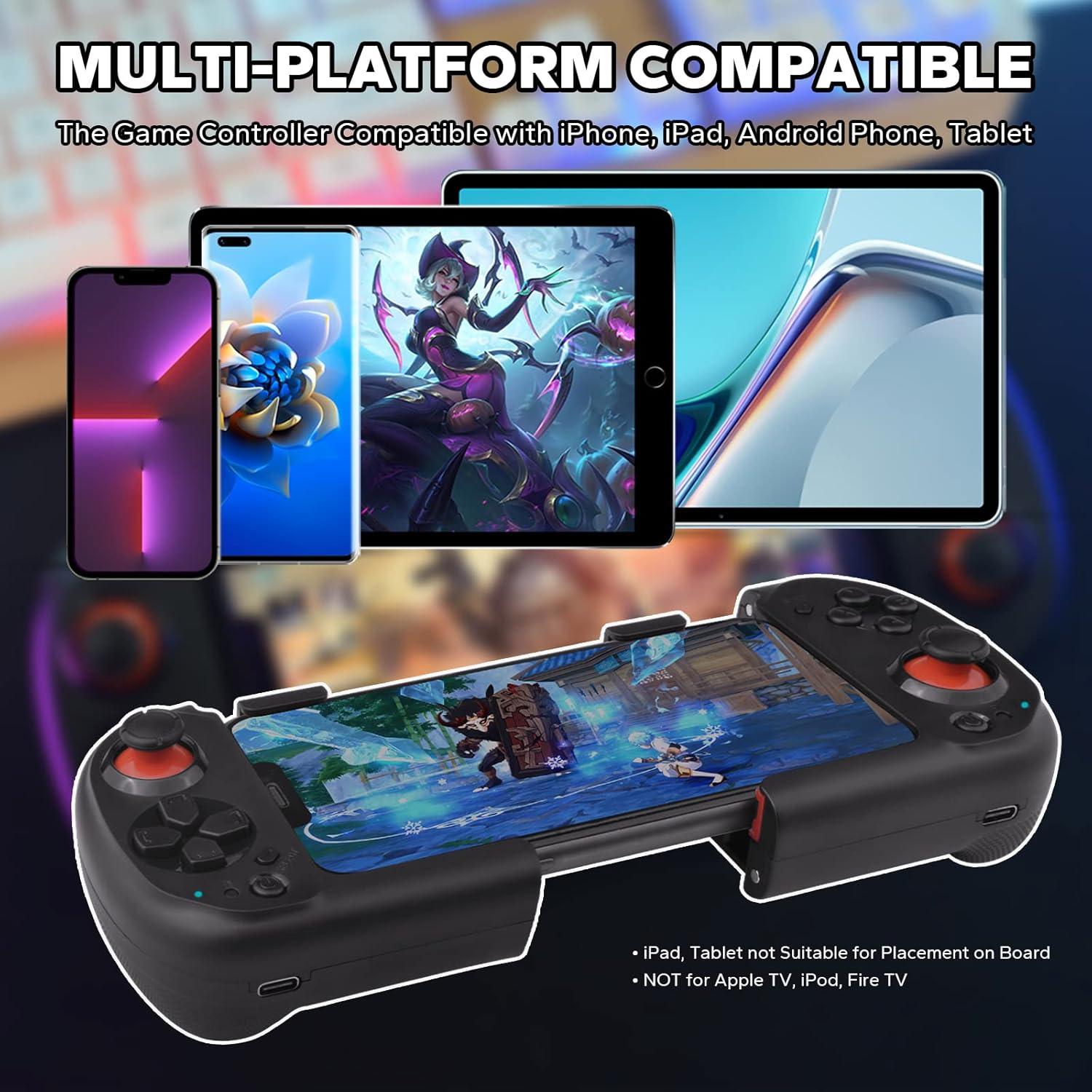 Controlador de Juegos Móvil Koiiko Inalámbrico para iPhone/Android/PC