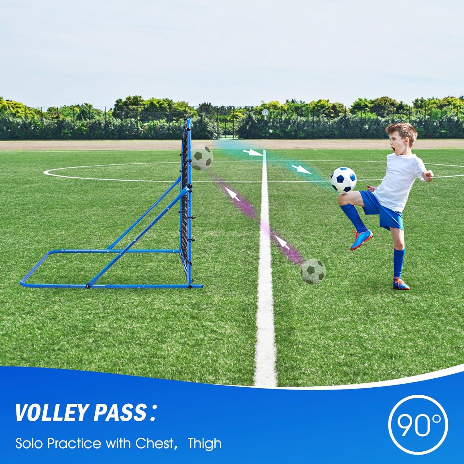 Red de Rebounder de Fútbol Winthai 1.13x1.13m Entrenamiento