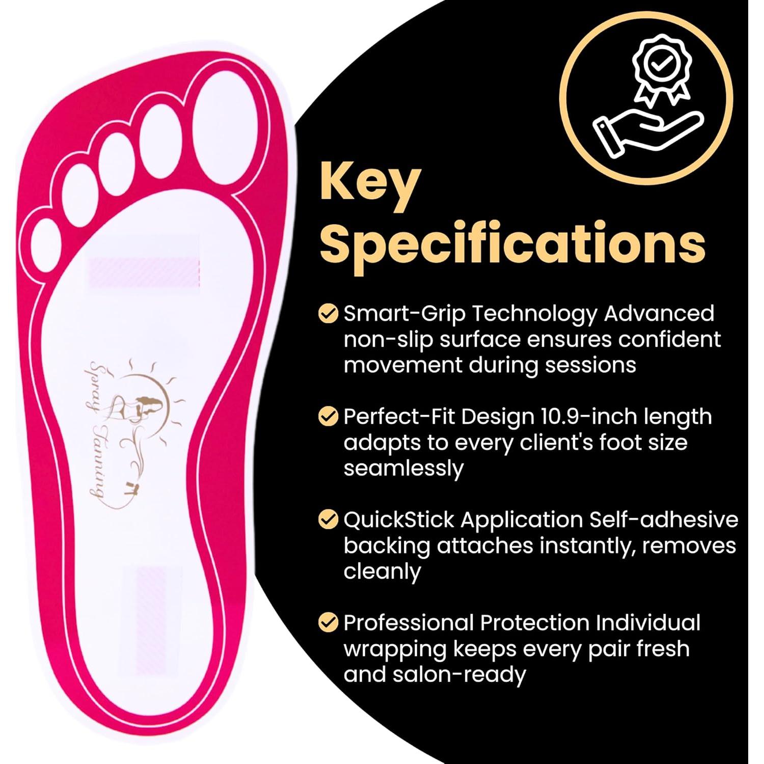 25 Pares Almohadillas Desechables HeeStar para Bronceado