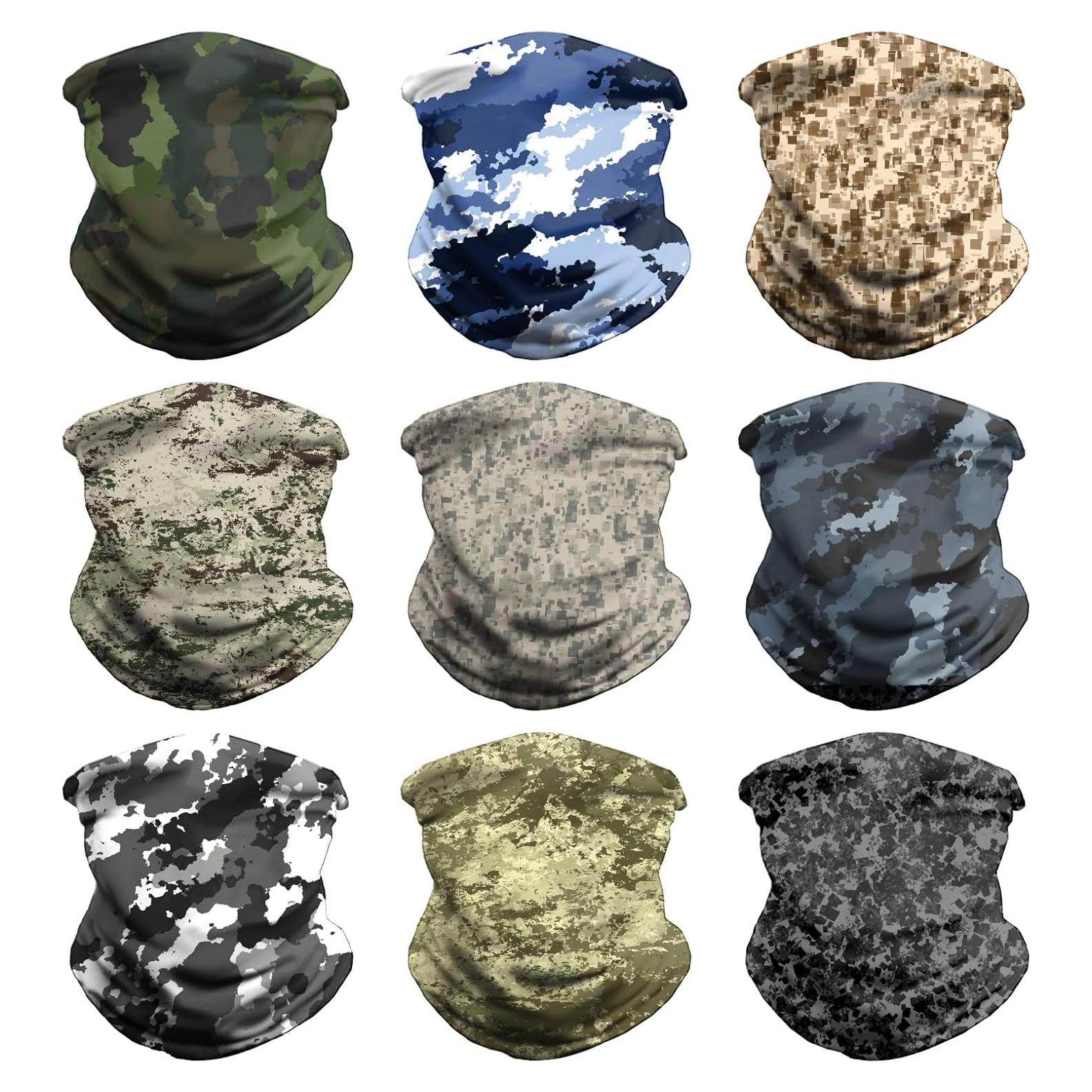 Bufanda Multifuncional 100% Microfibra Camo-5