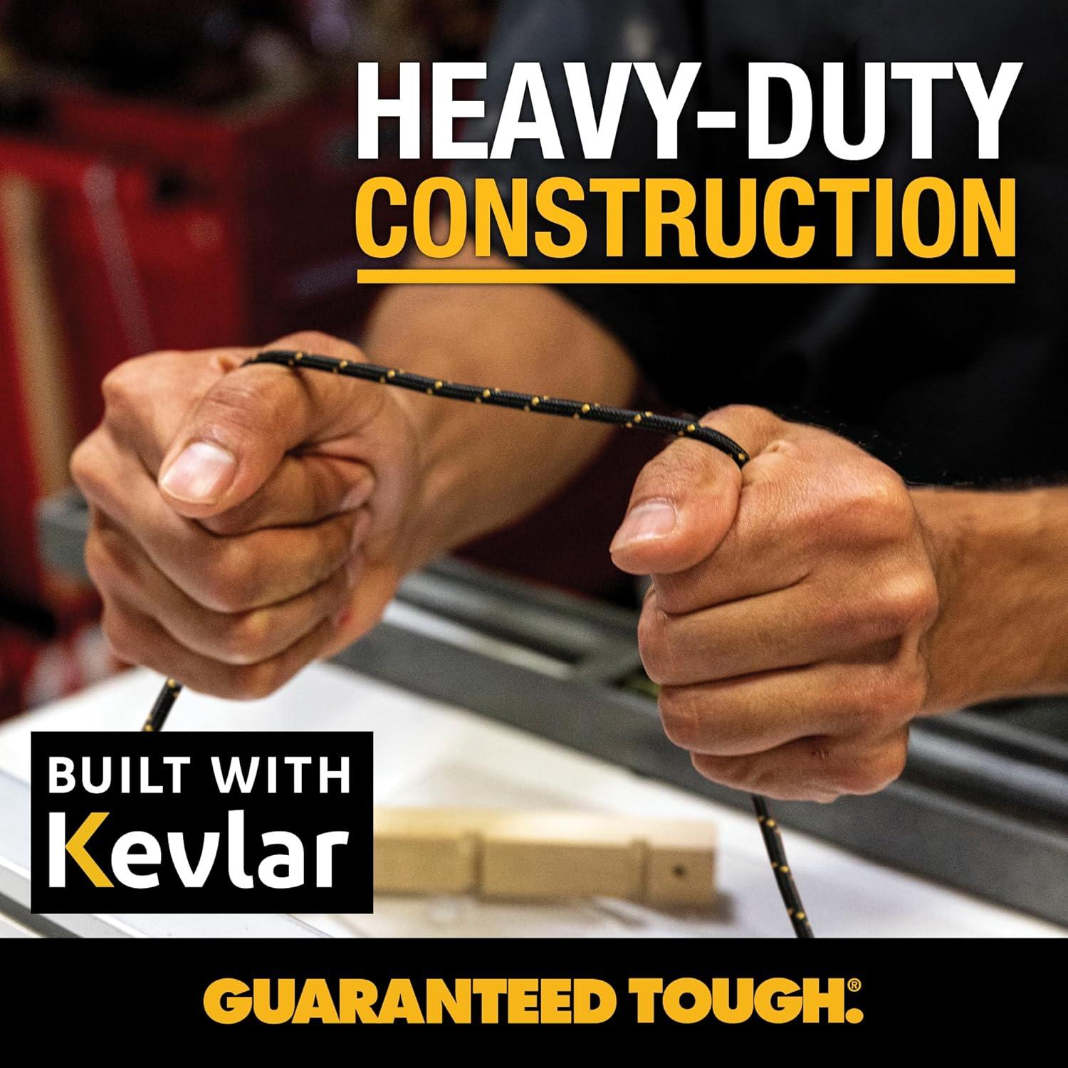 Cable de Carga 2 en 1 DEWALT USB-C 1.22m Carga Rápida 60W