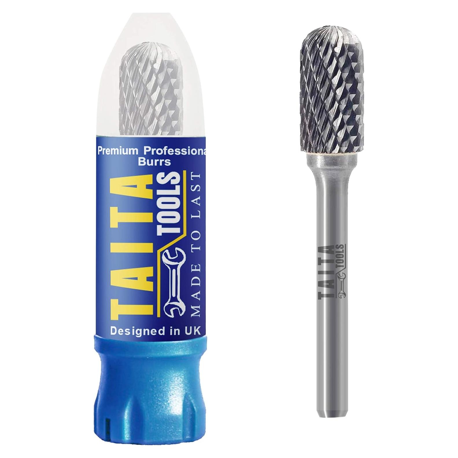 Fresa Rotativa de Carburo TaitaTools SC-3 Doble Corte 10 Piezas