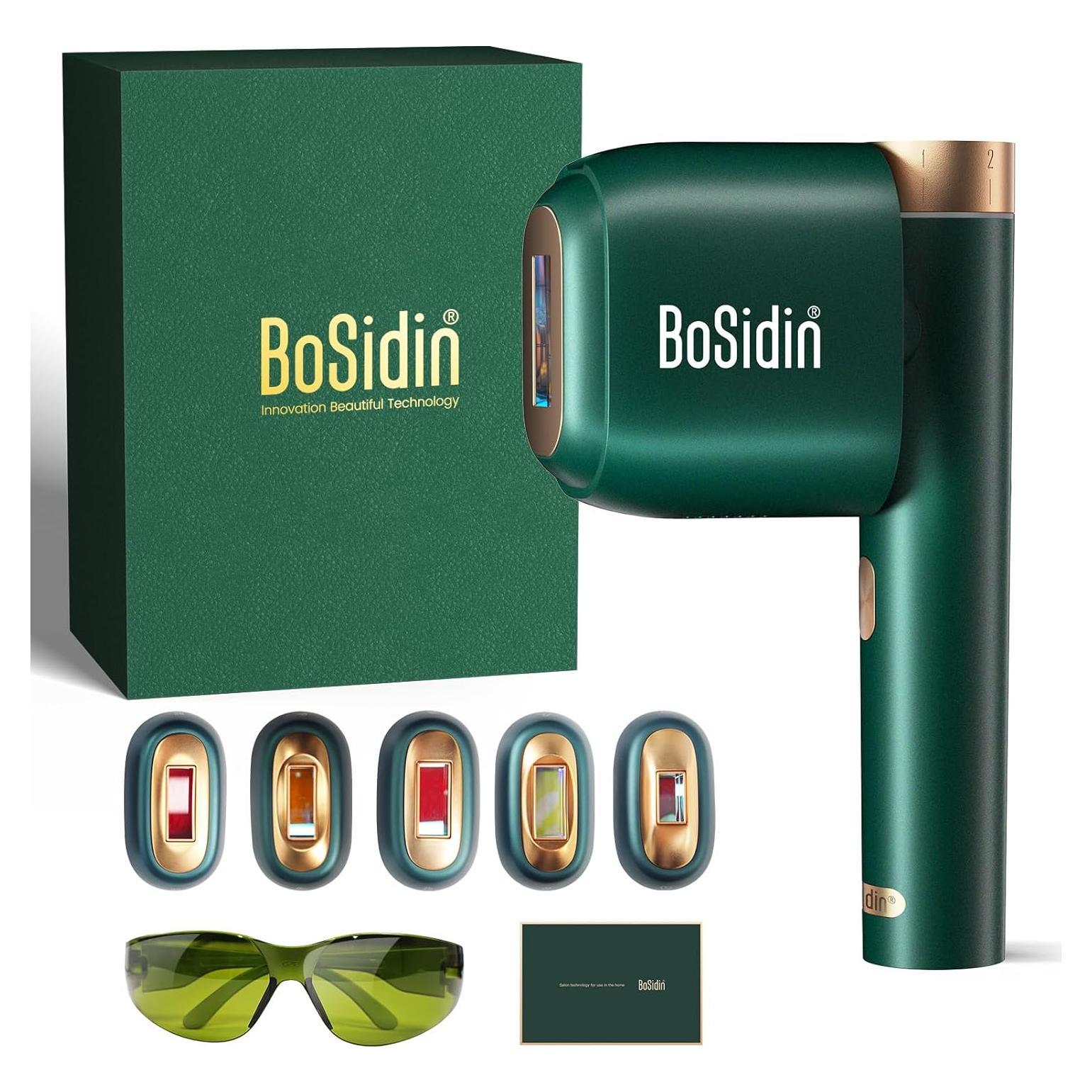 Eliminación de Vello Lásers BoSidin IPL Indoloro 2-en-1