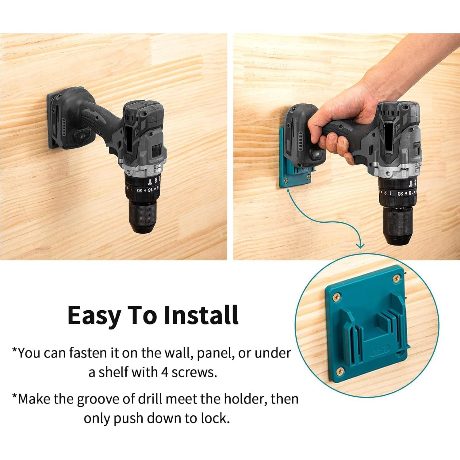 Soporte de Montaje para Taladro Crivnhar 18V - 10 Paquetes