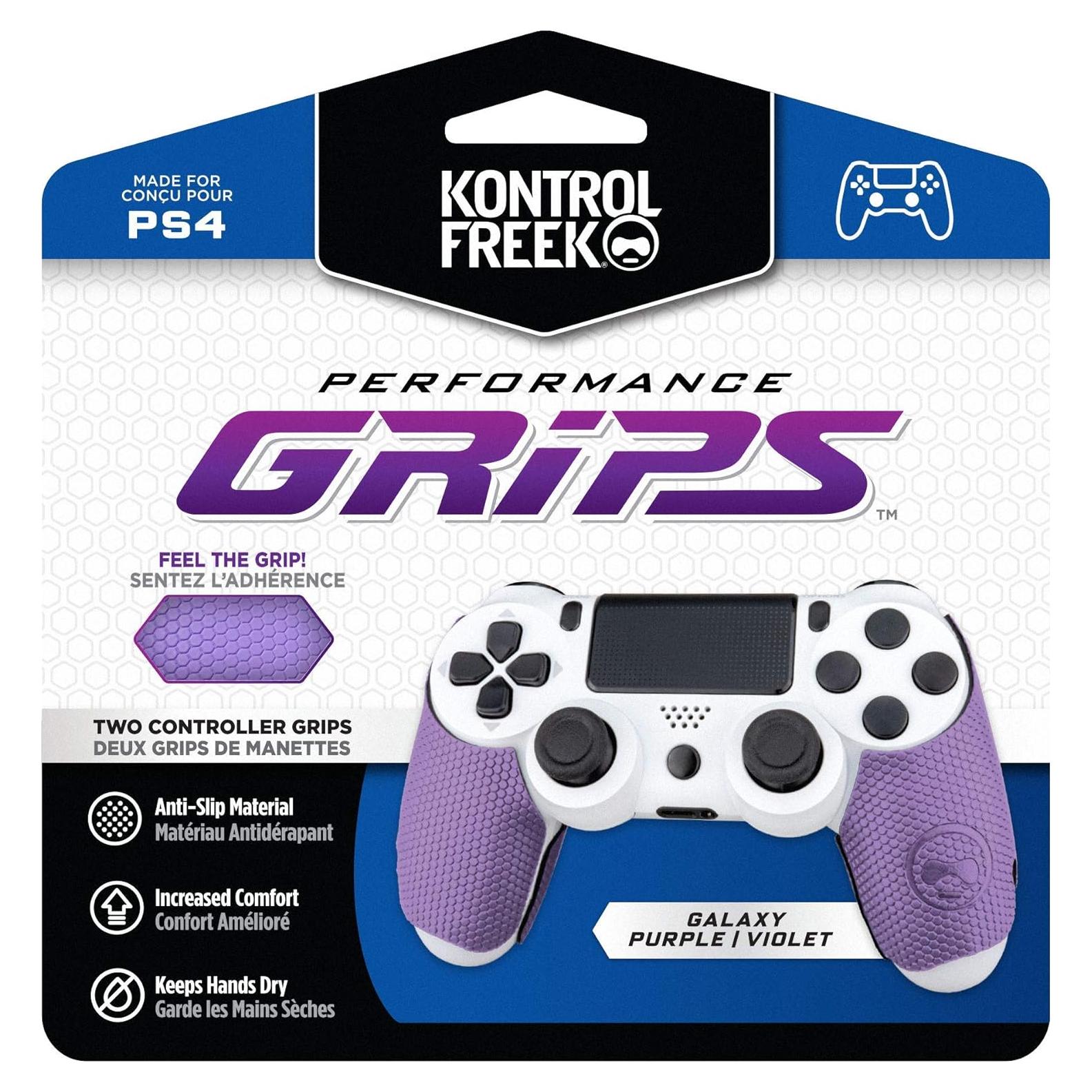 Agarres de Rendimiento KontrolFreek para PS4 - Púrpura Galáctico
