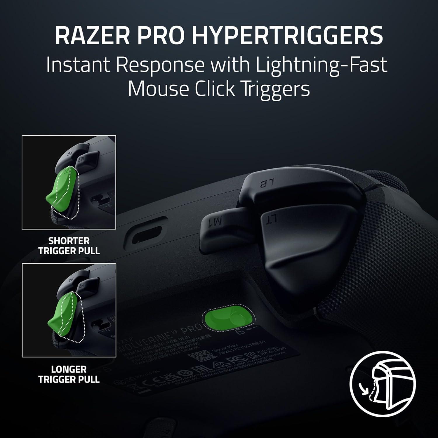 Controlador Inalámbrico Razer Wolverine V3 Pro para Xbox y PC
