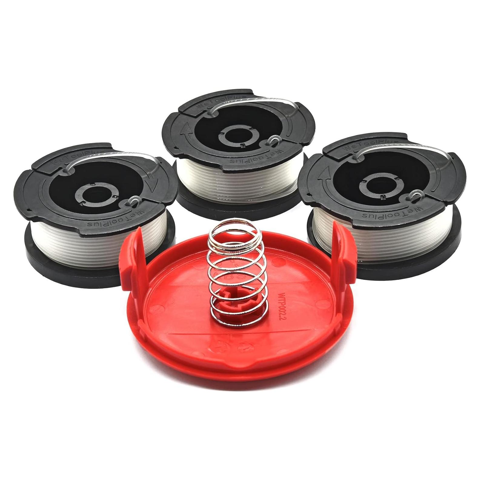 Carrete de Reemplazo WETOOLPLUS 0.165 cm x 9.14 m para Cortadoras Black Decker