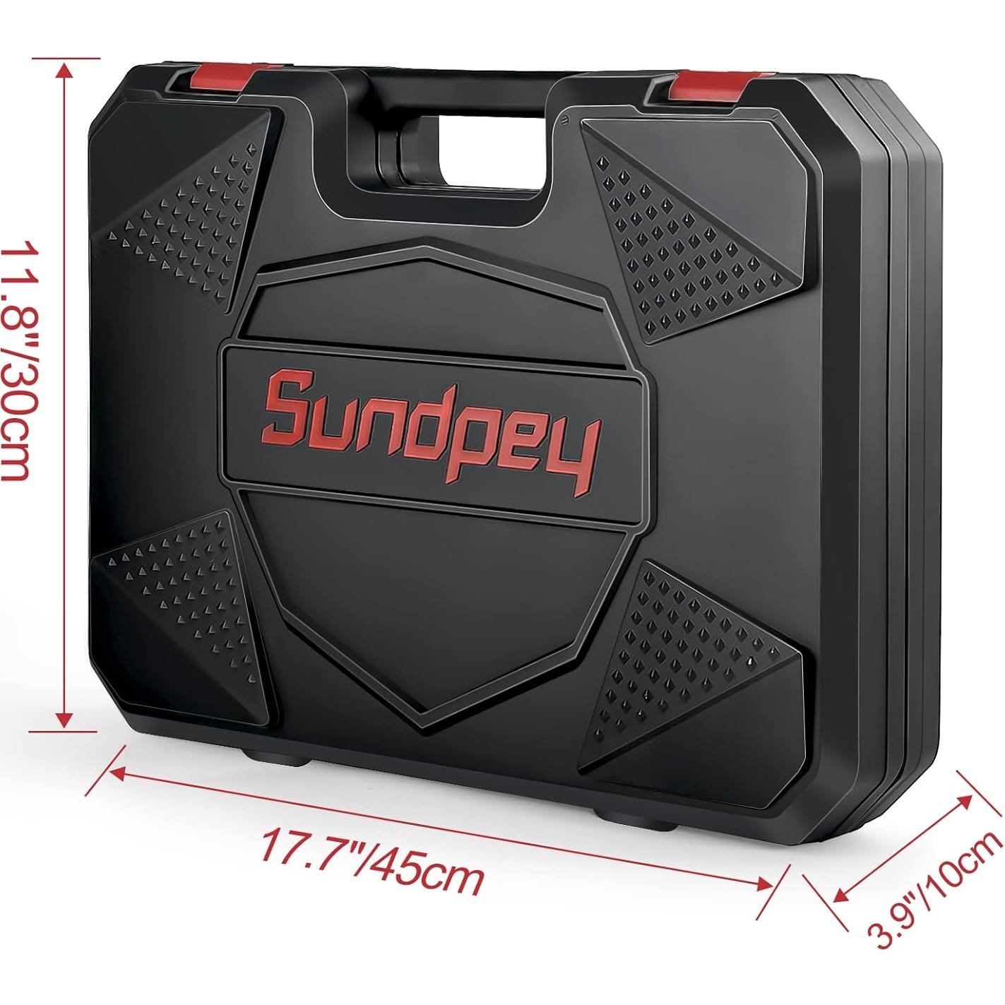 Kit de Herramientas Sundpey 257 Piezas - Juego Completo para Hogar