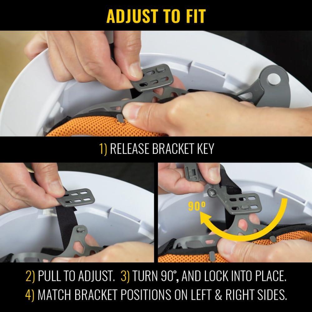 Casco Duro Klein Tools 60407 con Luz y Ventilación