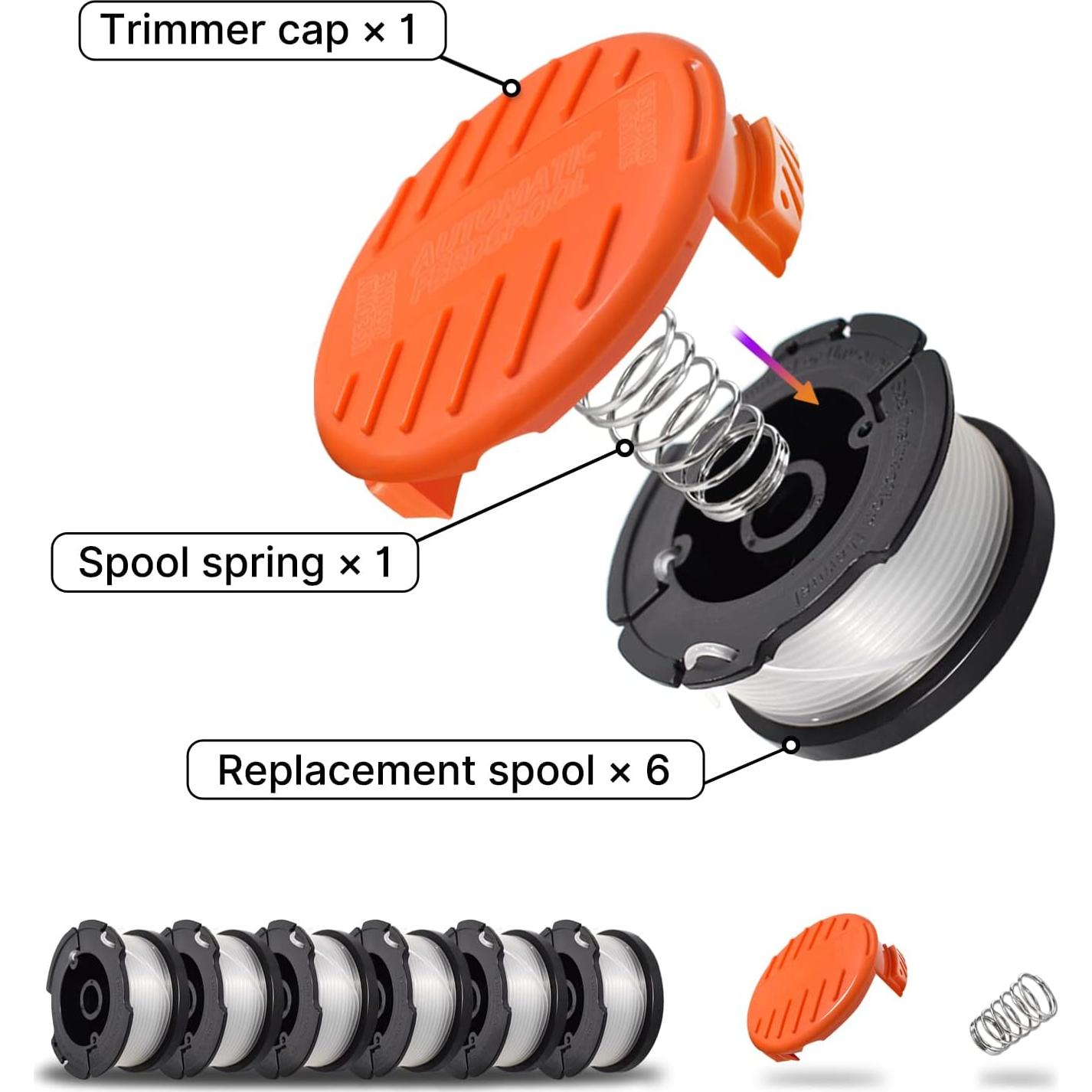 Cuerda AF-100 RISELION para Desmalezadora Black and Decker 9.14m