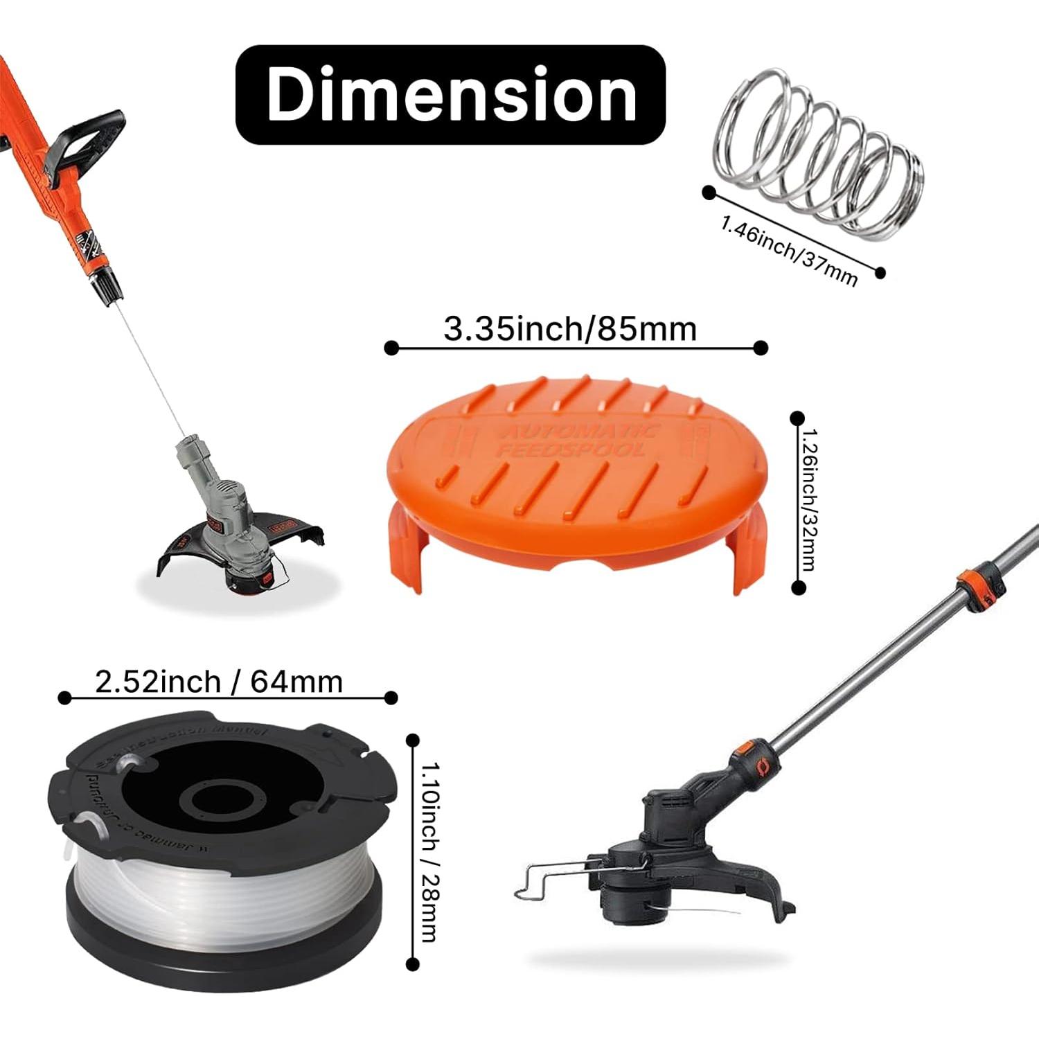 Cuerda AF-100 RISELION para Desmalezadora Black and Decker 9.14m