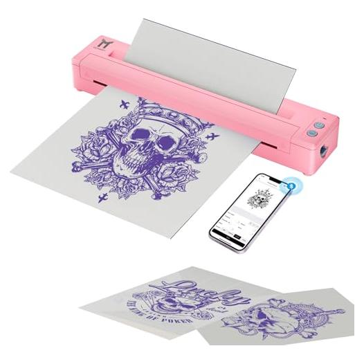 Impresora de Plantillas de Tatuaje TATOPRT P19 Inalámbrica