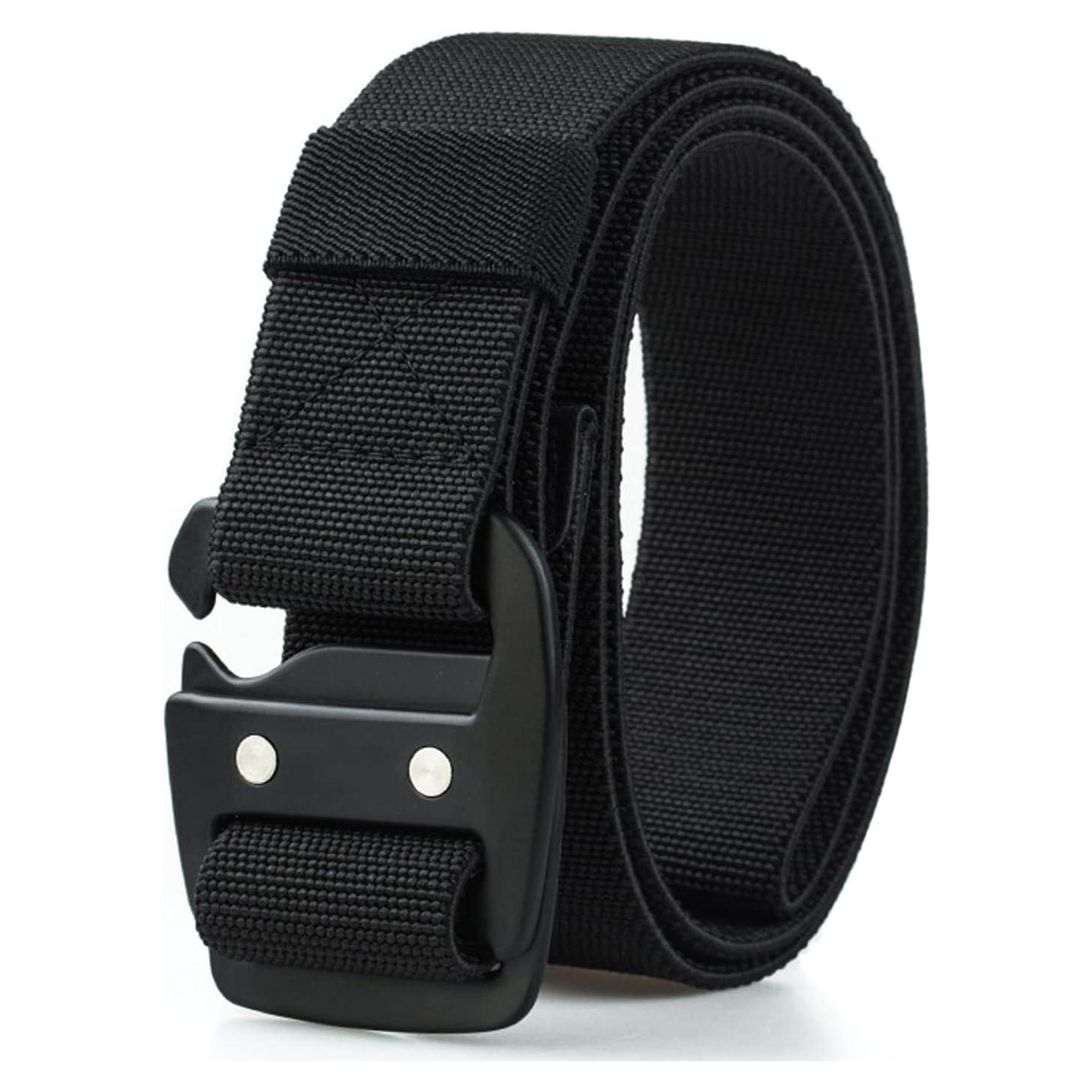 Cinturón Táctico Militar WYuZe Elástico Ajustable 28-56 cm