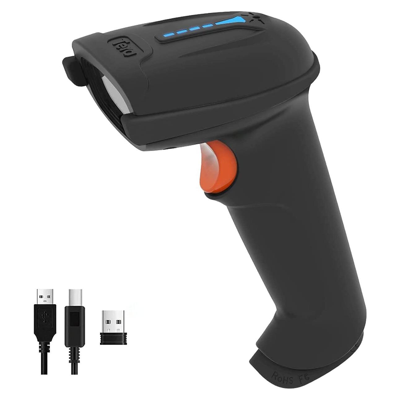 Escáner de Código de Barras Inalámbrico Tera 1D Negro