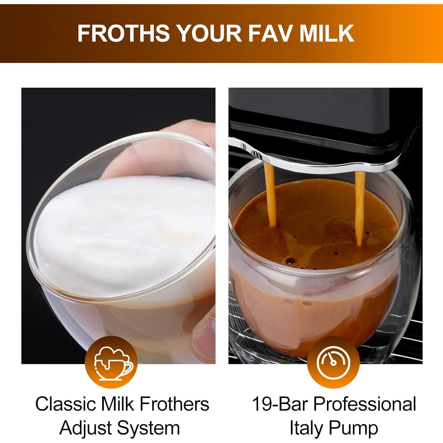 Mcilpoog Máquina de Café Espresso Automática 13kg WS-202