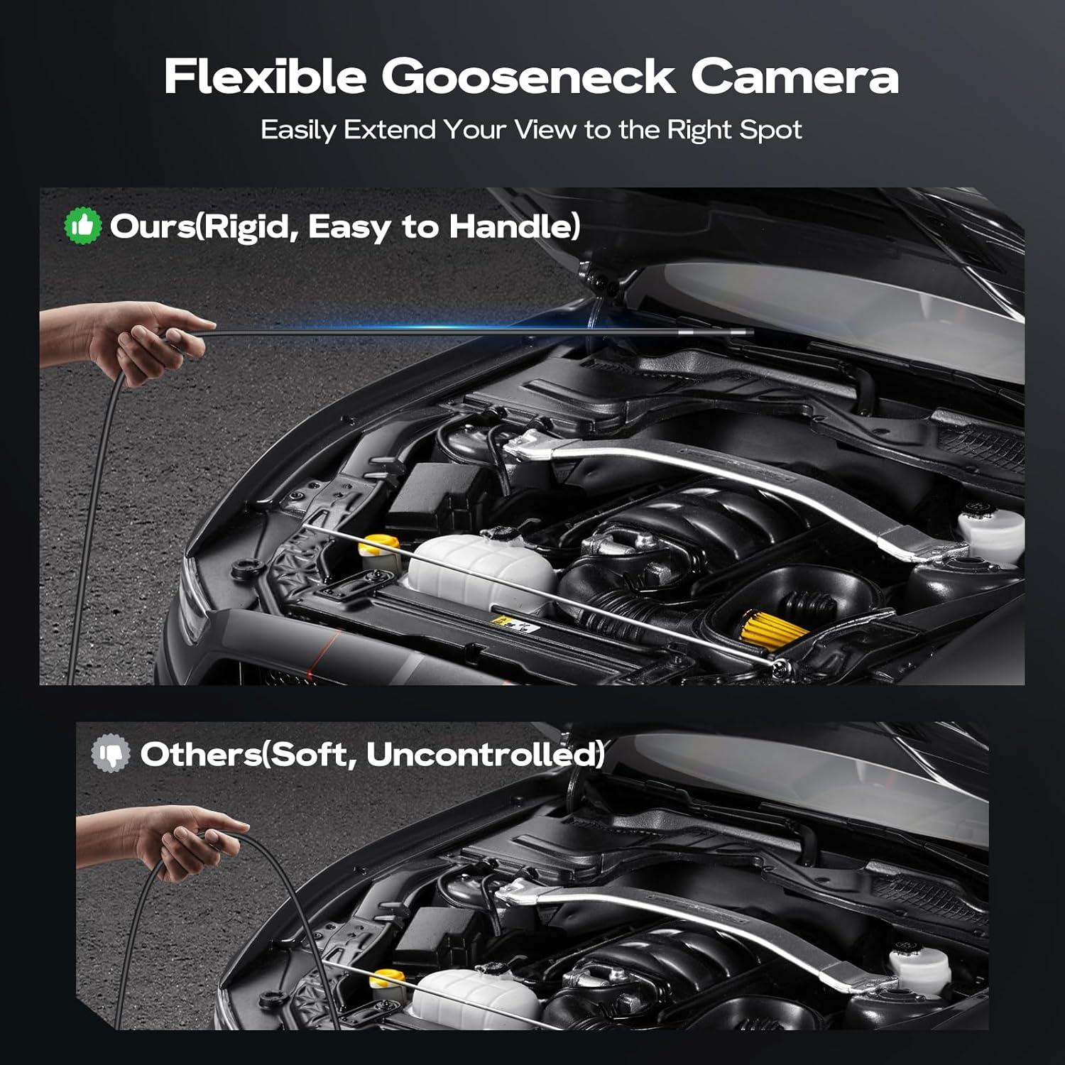 Cámara Borescopio Articulada WANAWONG 1.68m HD IP67