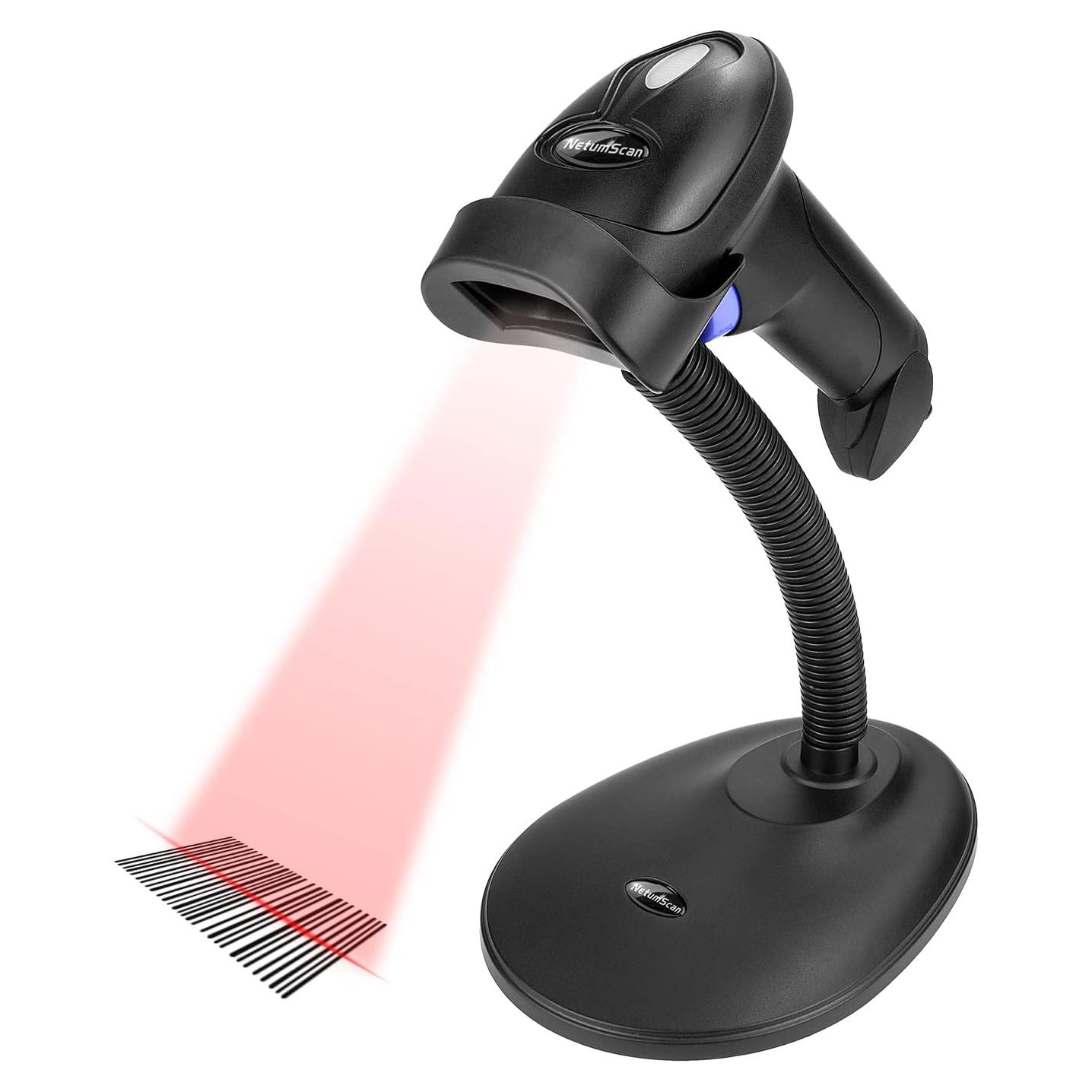 Escáner de Código de Barras 1D NetumScan Bluetooth Inalámbrico