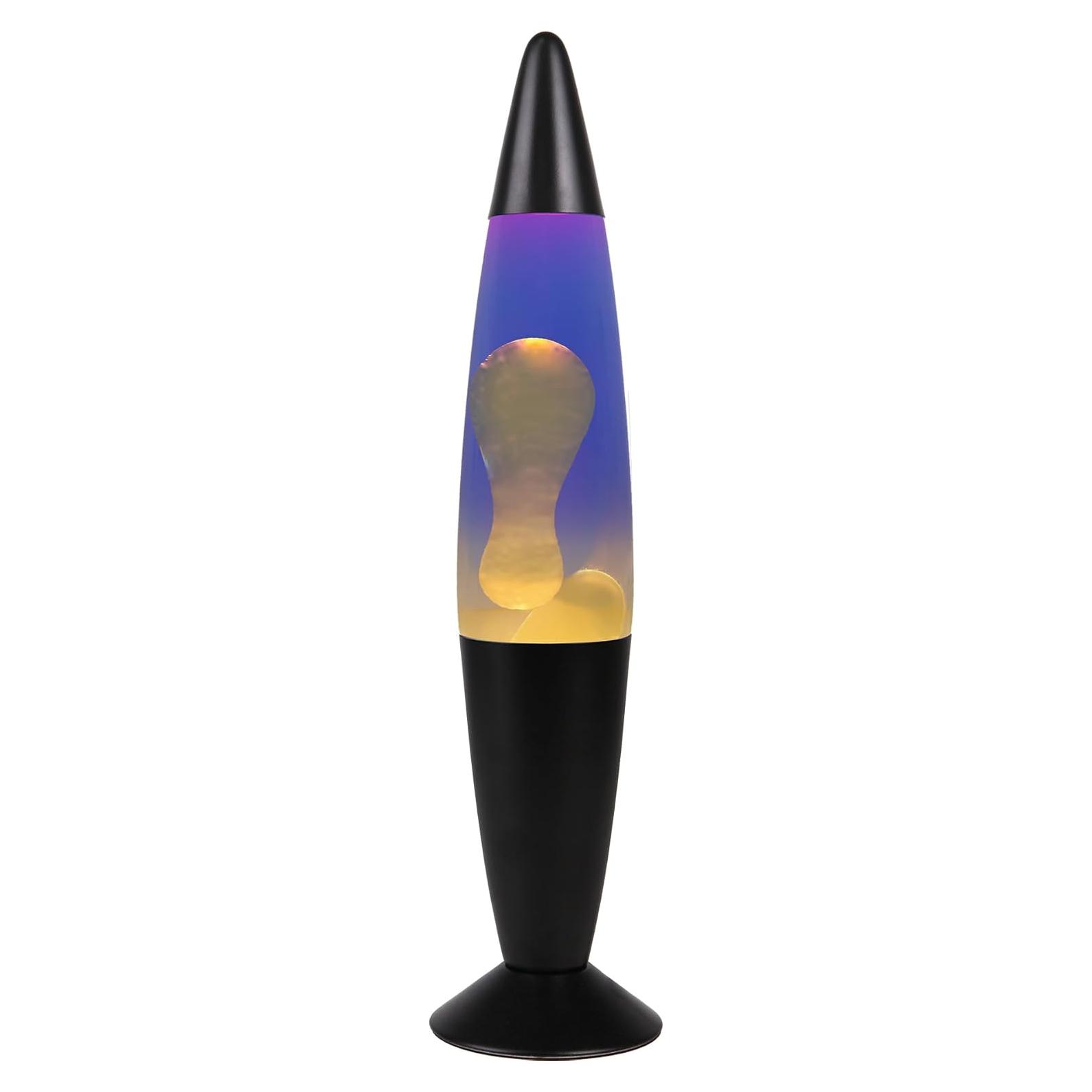 Lámpara Líquida FineLiMoLa 40 cm Púrpura/Blanco Relajante