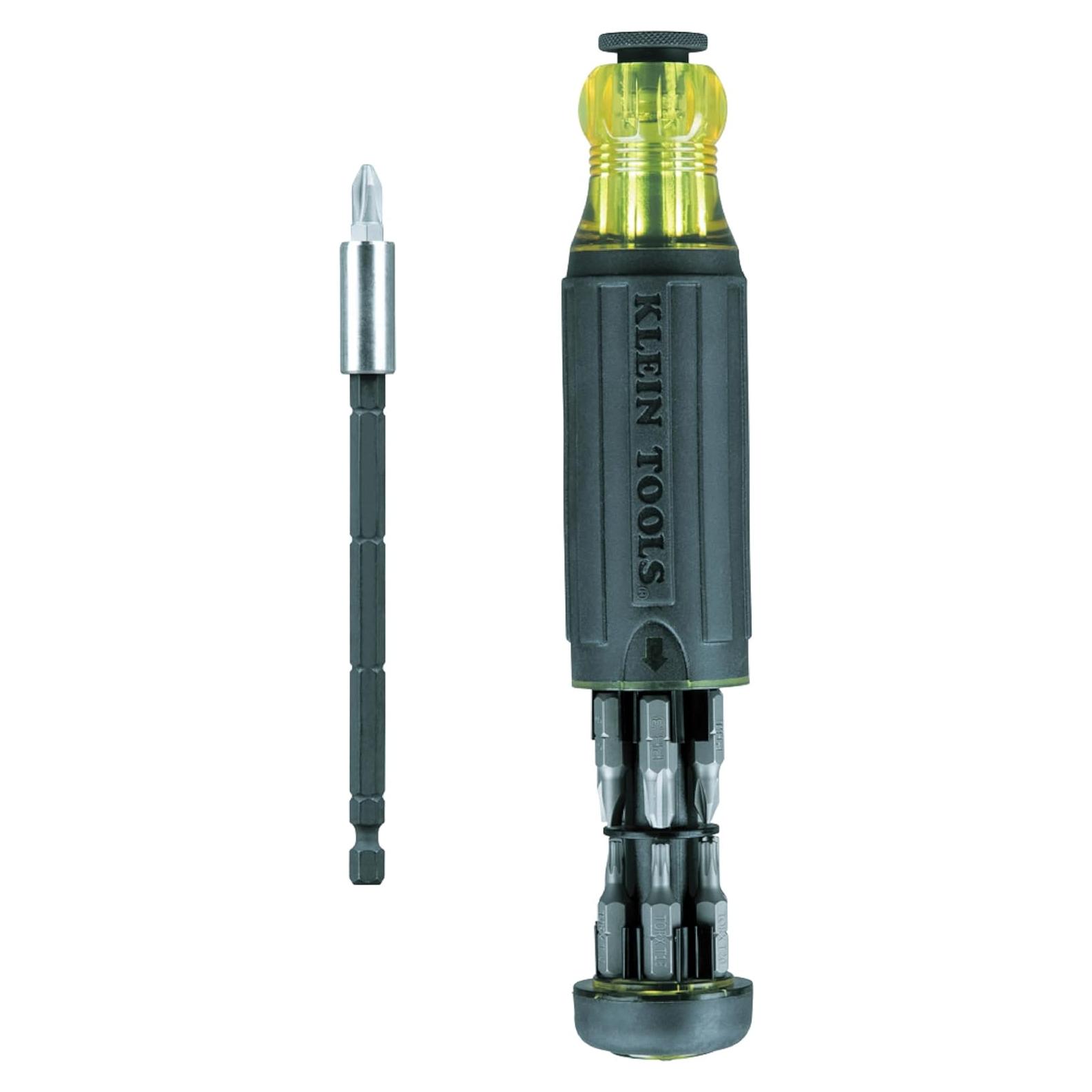 Destornillador Klein Tools 14-en-1 Ajustable con Puntas
