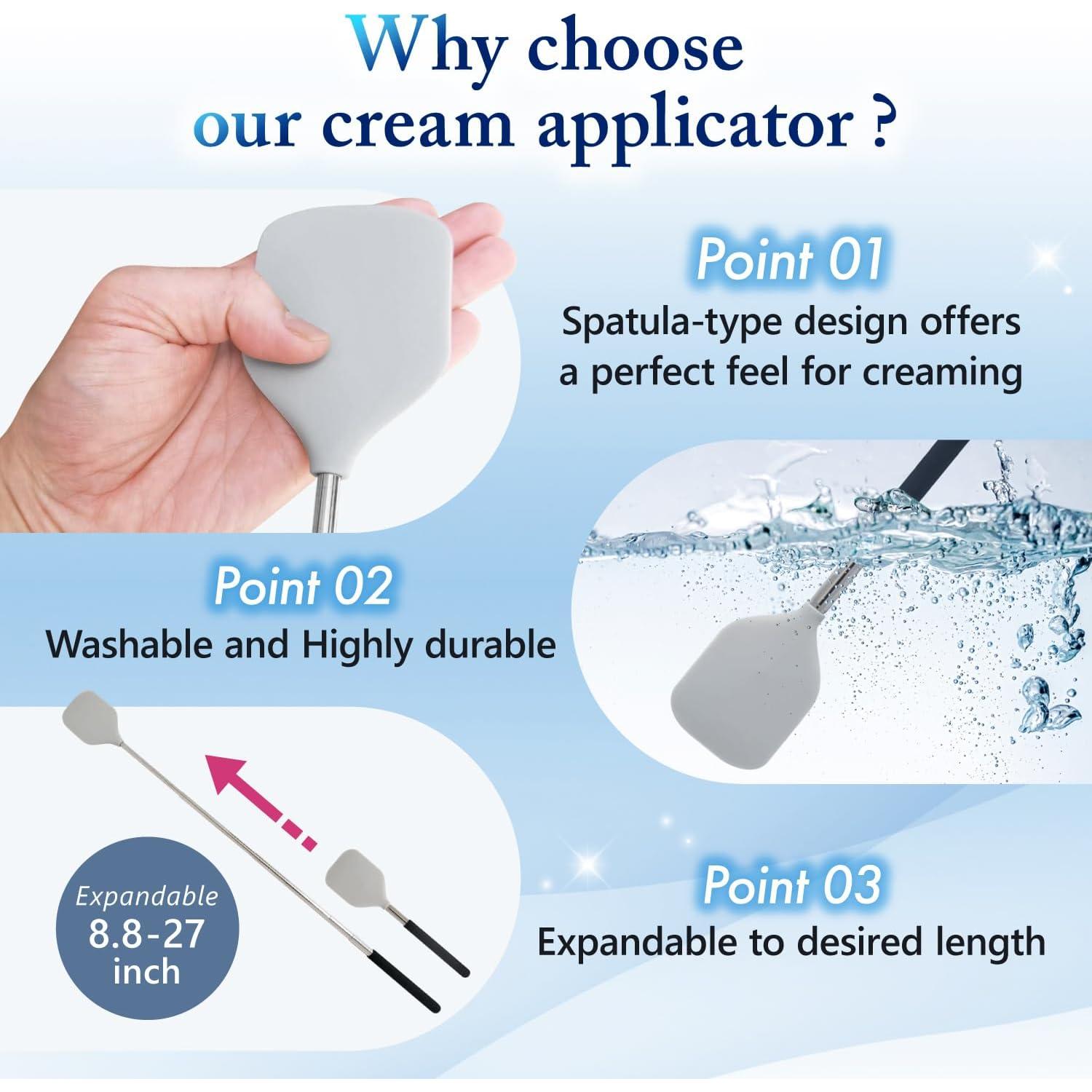 Aplicador de Crema FieldSora con Mango Telescópico 68.5 cm