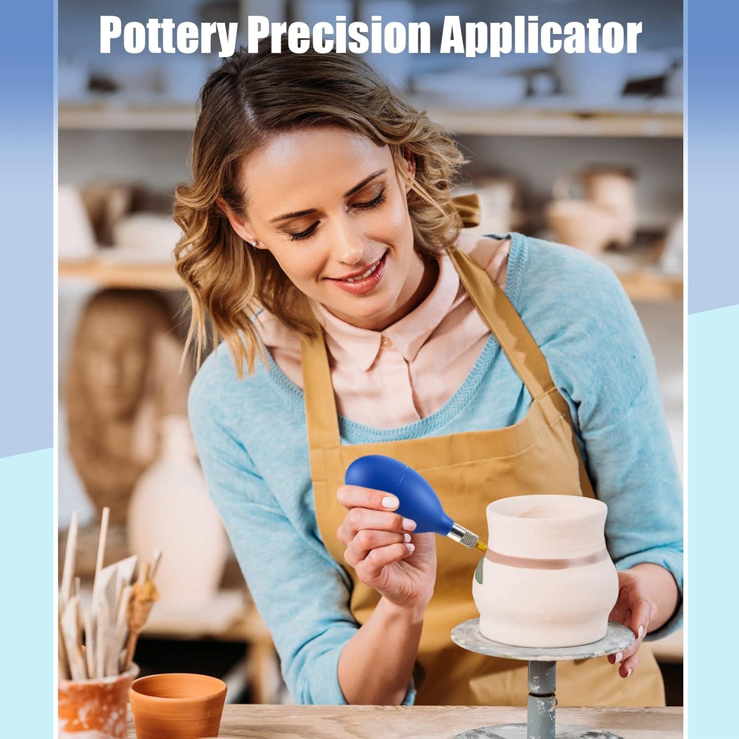 Juego de Aplicadores de Precisión Frienda para Cerámica Azul