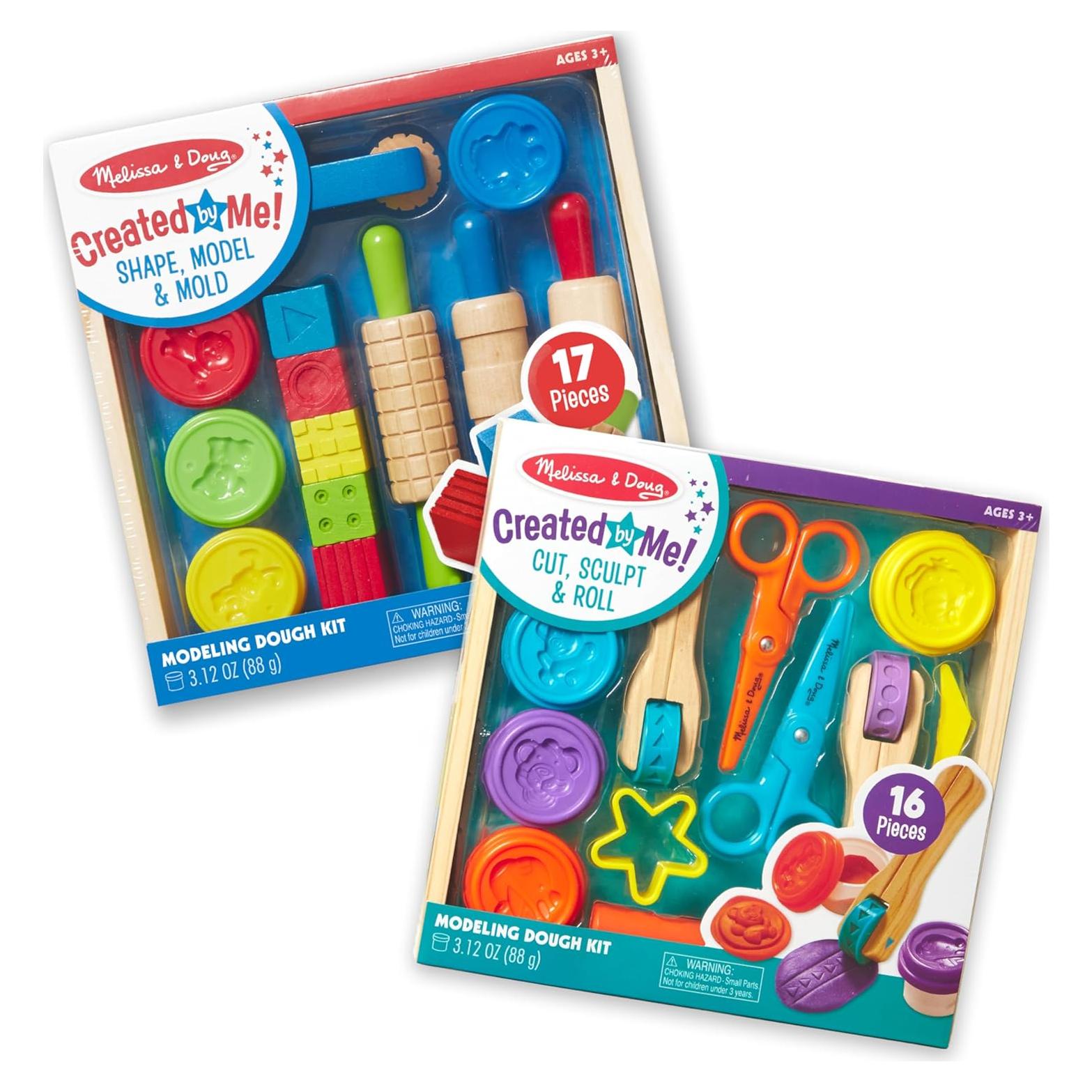 Juego de Arcilla Melissa & Doug - 2 Kits Creativos 3+