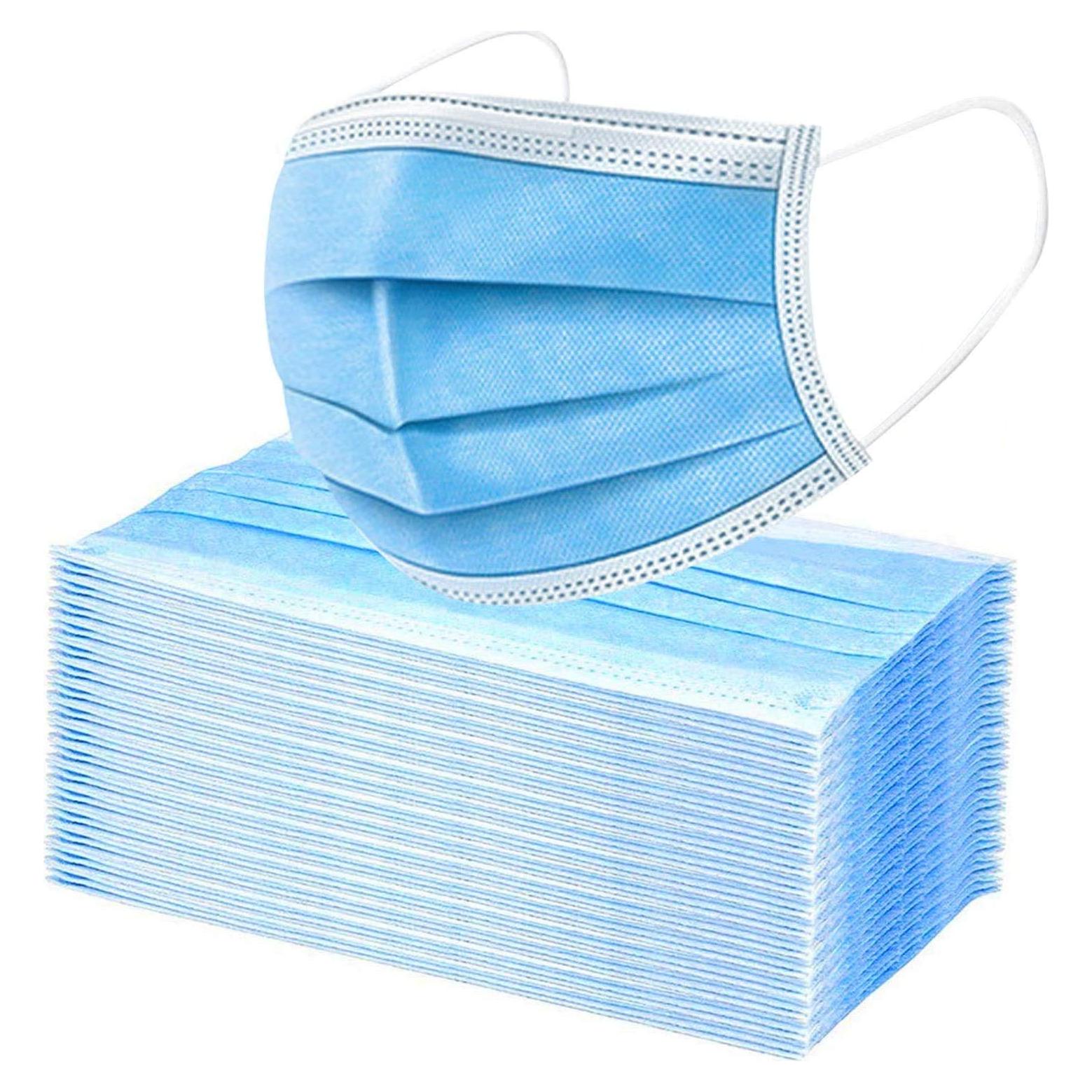 Mascarillas desechables PURE GEM 100 unidades 3 capas