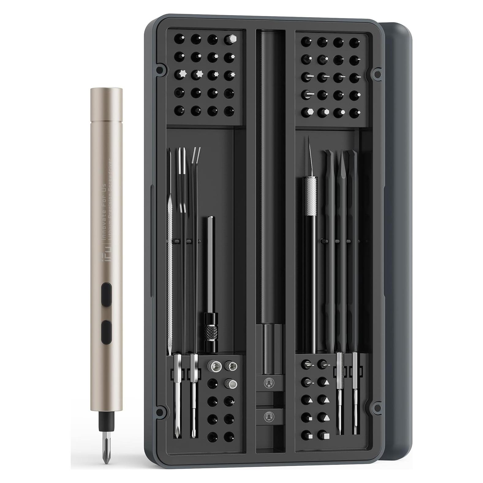 Destornillador Eléctrico iFu MR1 PLUS 90 en 1 con Luz LED