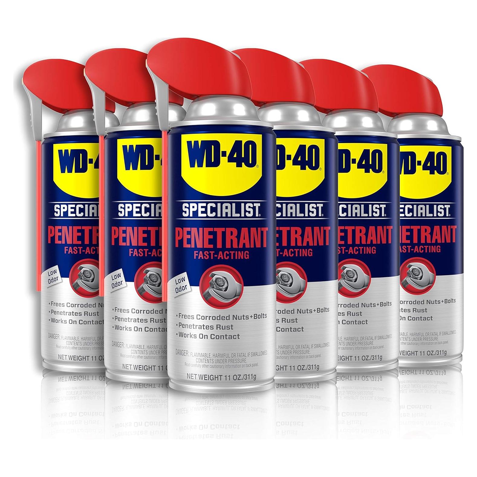 WD-40 Especialista Penetrante Spray 311 ml 6 Latas