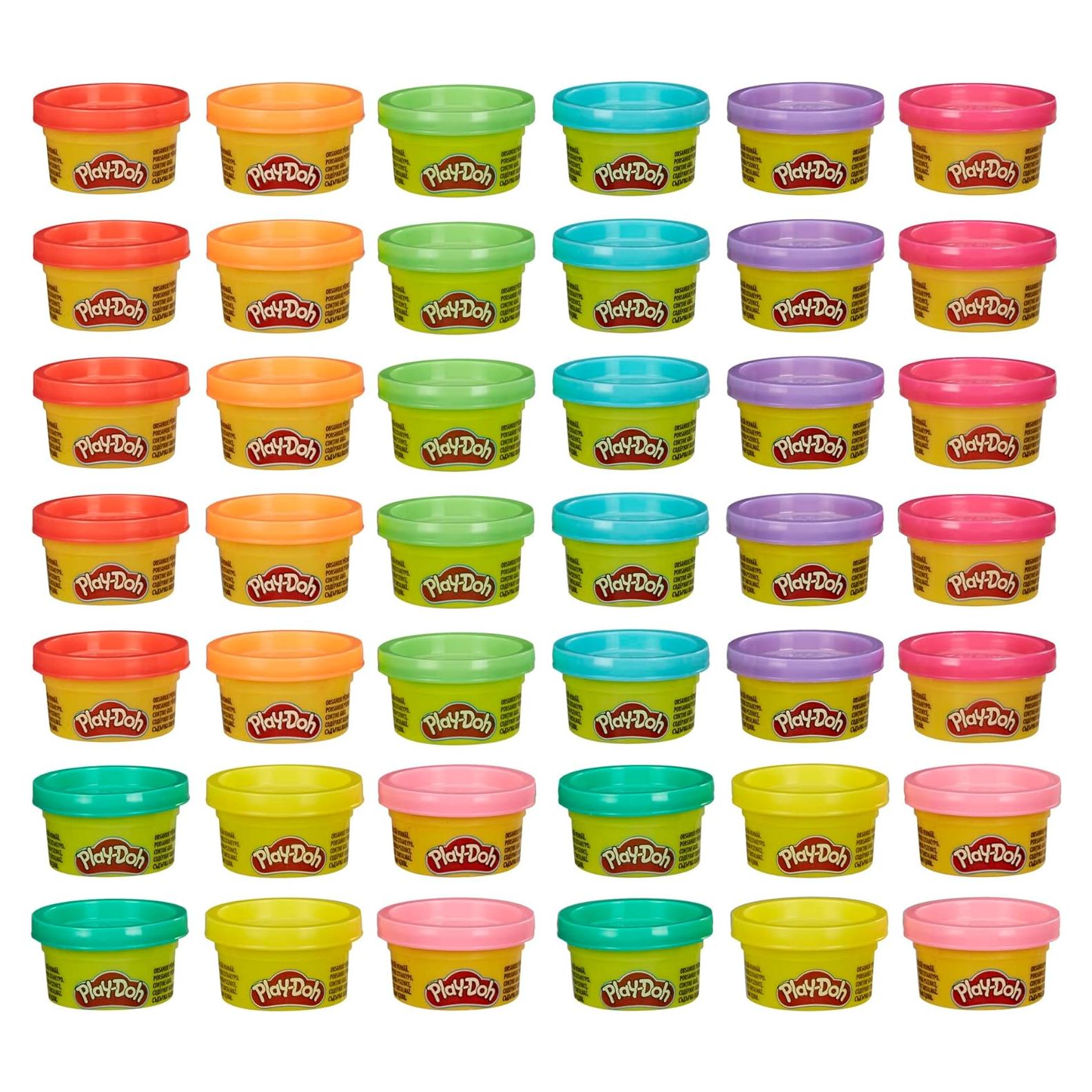 Play-Doh 42 Latas de 28g, Regalos para Niños y Fiestas