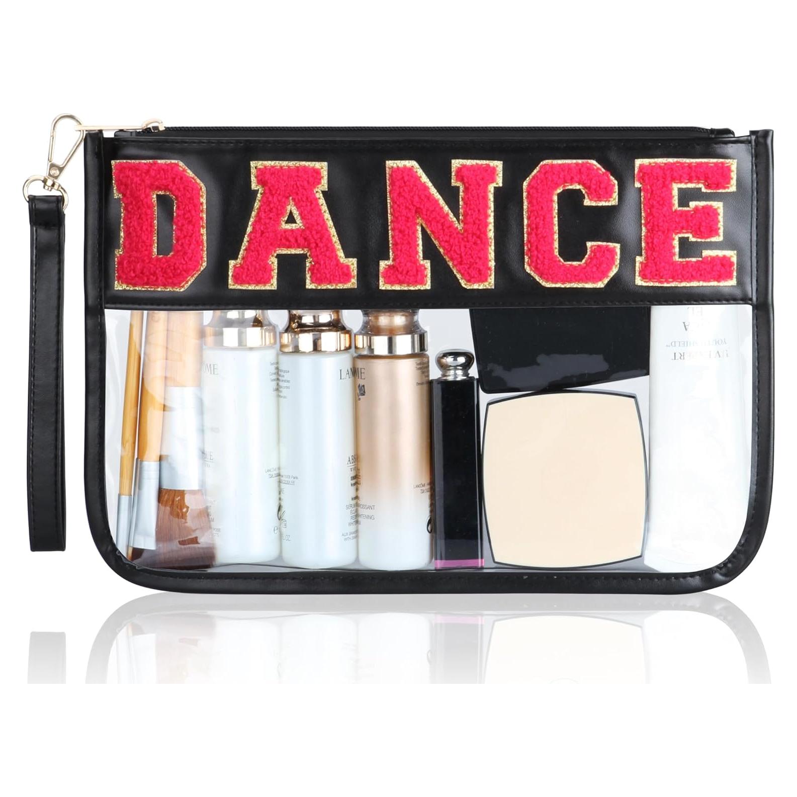 Bolsa de Maquillaje Clara BuyCard con Letras DANCE - Impermeable