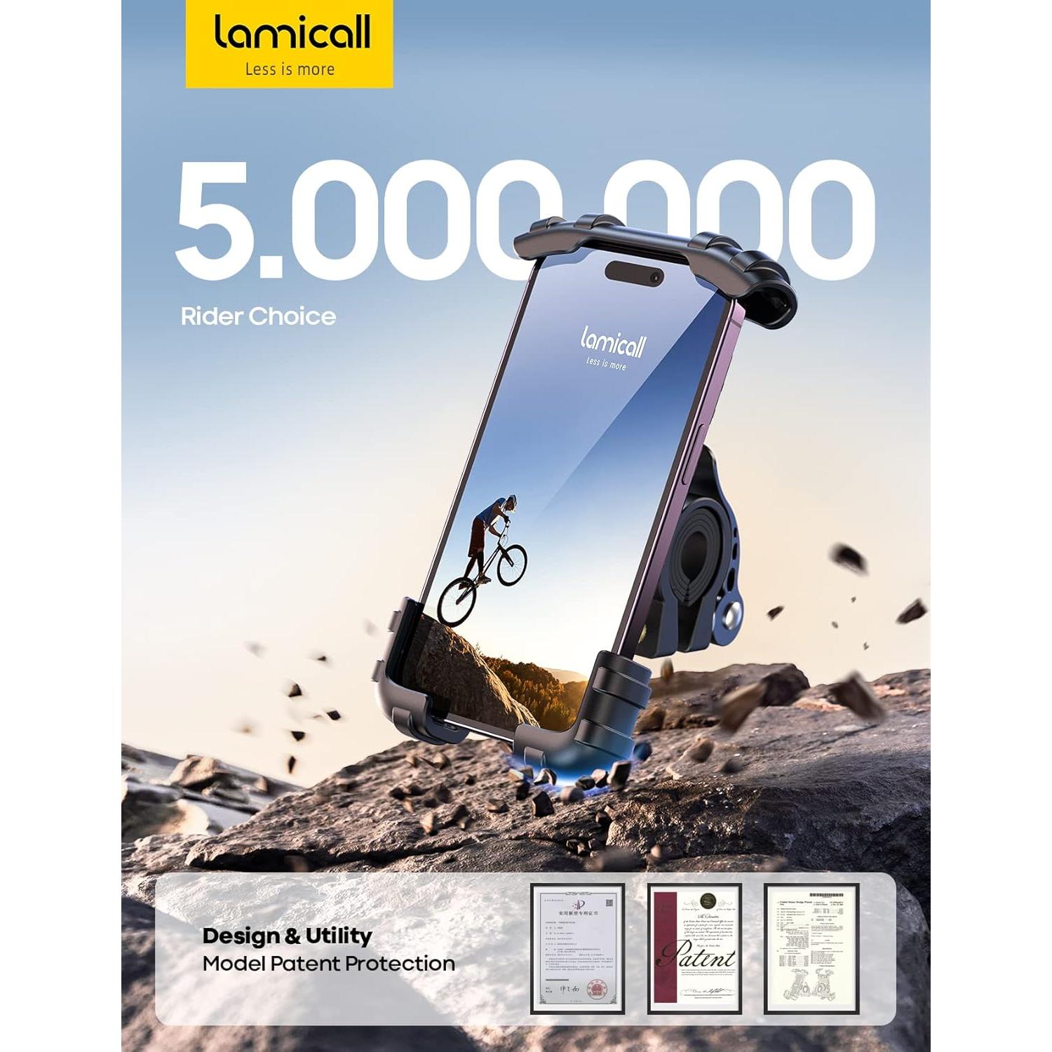 Soporte para Teléfono Lamicall BM02 para Bicicleta y Moto