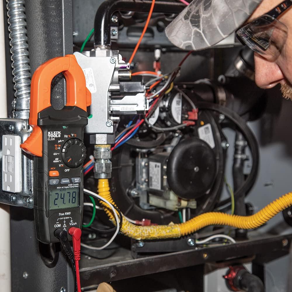 Medidor de Pinza Klein Tools CL320 TRMS 400A AC/DC