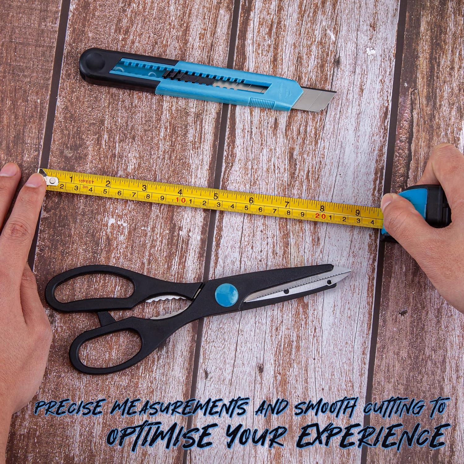 Kit de Herramientas Manuales CARTMAN 39 Piezas con Caja Azul