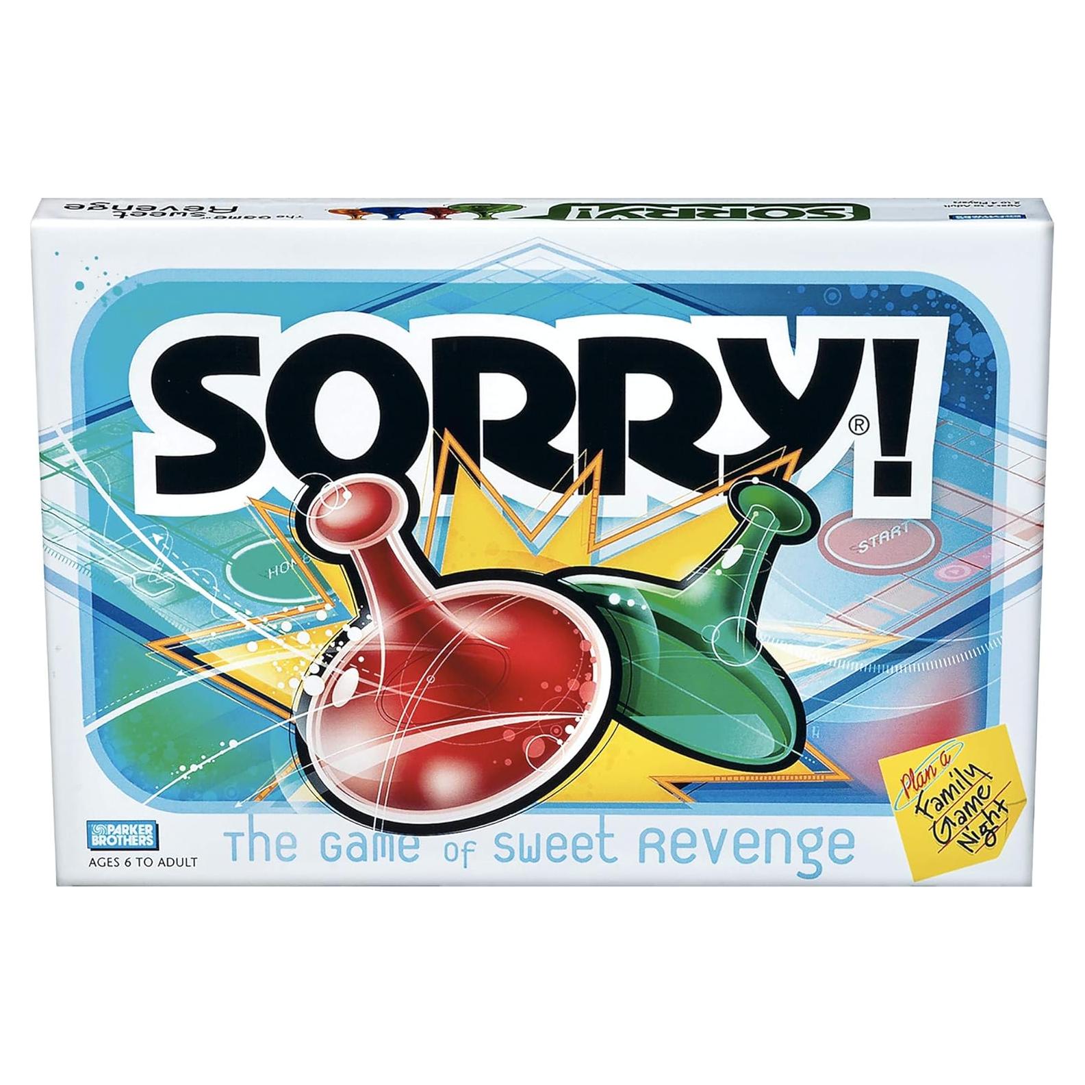 Juego de Mesa Sorry! Hasbro 2 a 4 Jugadores 6+ Años