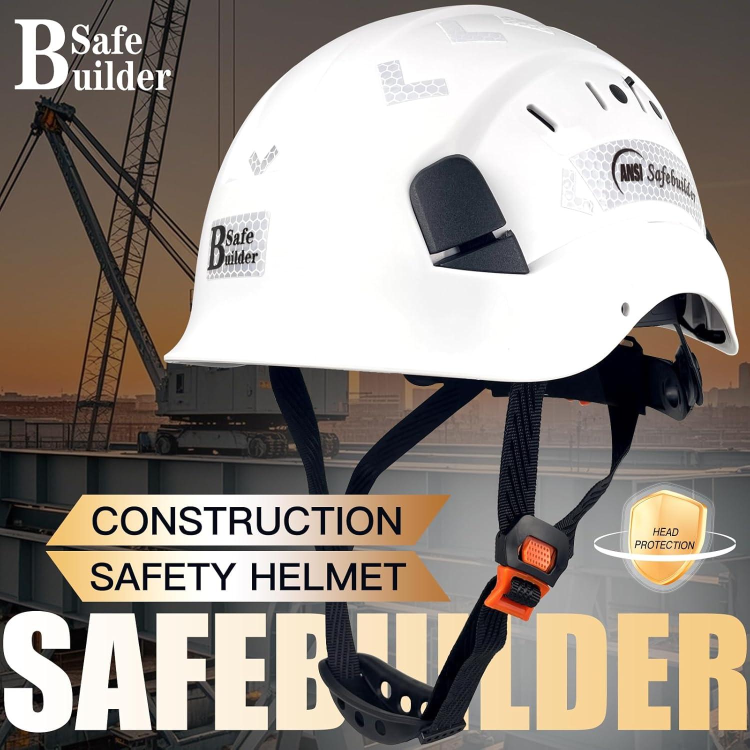 Casco de Seguridad SAFEBUILDER CR06 Ajustable Blanco