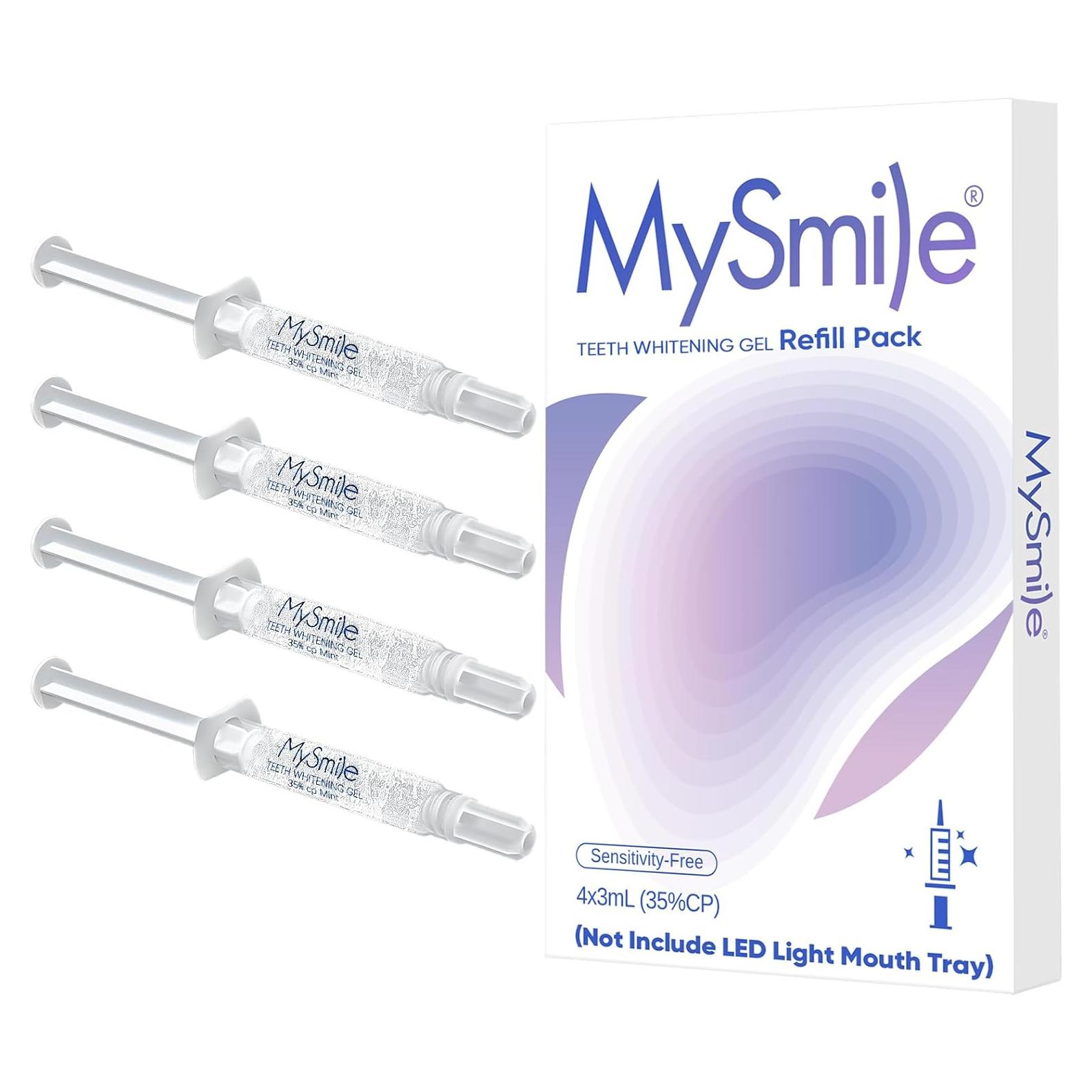 Kit Blanqueador Dental MySmile 4Pcs 35% Carbamida Sin Dolor
