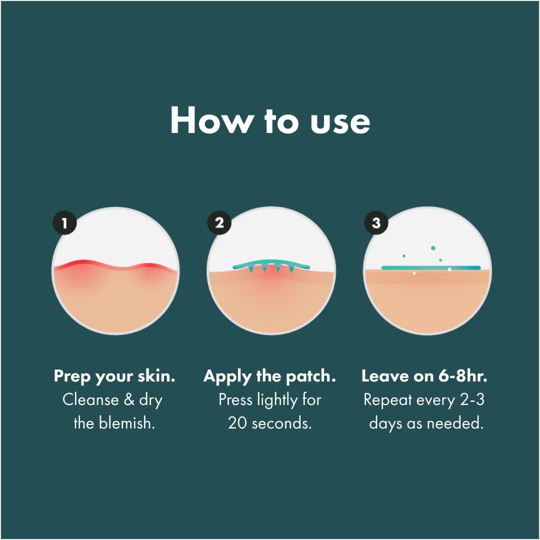 Mighty Patch XL Hero Cosmetics - Parche Hidrocoloide 6 Unidades