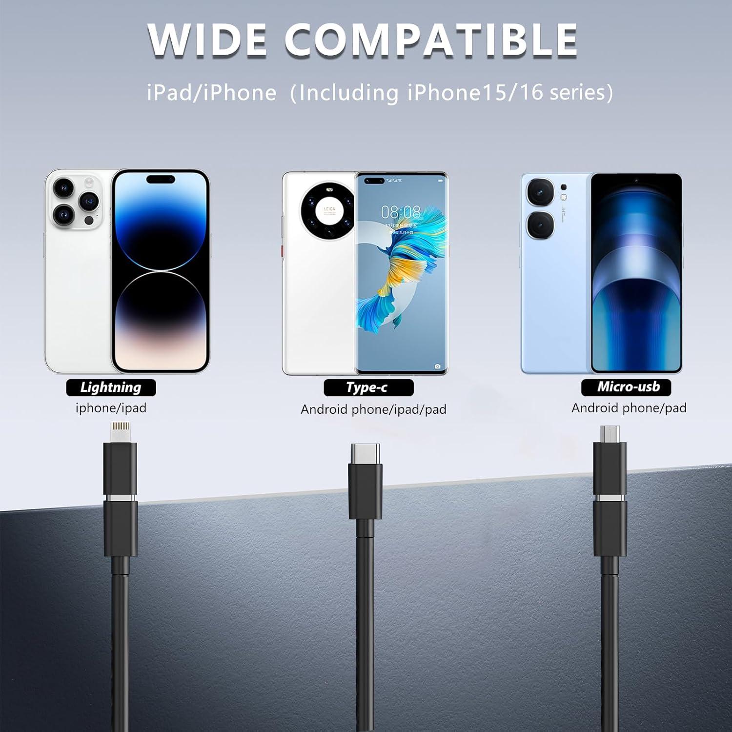 Cámara Endoscópica JSE 5M HD Impermeable 1920P con Luz LED