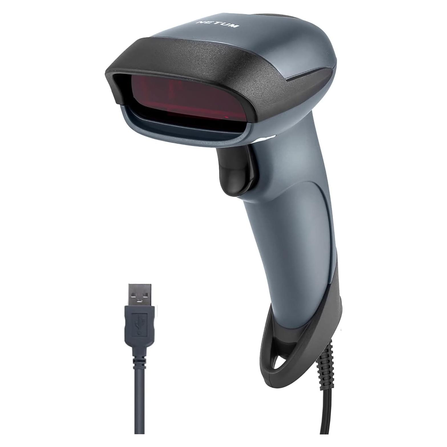 Escáner de Código de Barras NETUM NT-M1 USB 1D de Mano