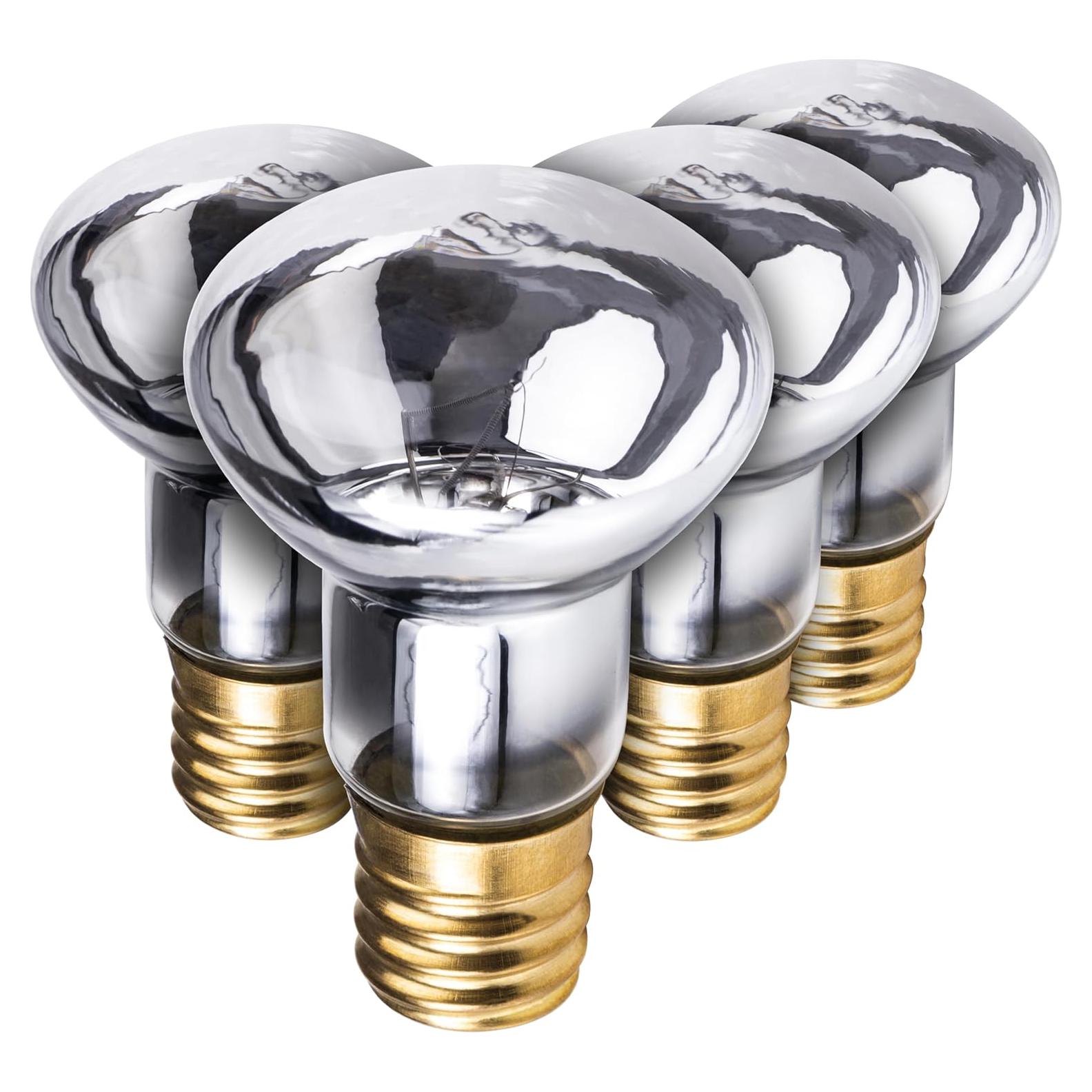 Bombillas Lava R39 E17 25W BlueStars Paquete de 4 Regulables