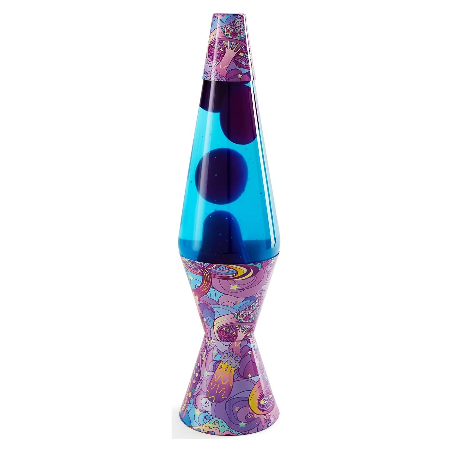 Lámpara de Lava Spencer Gifts Hongo Mágico 36.83 cm Cera Púrpura