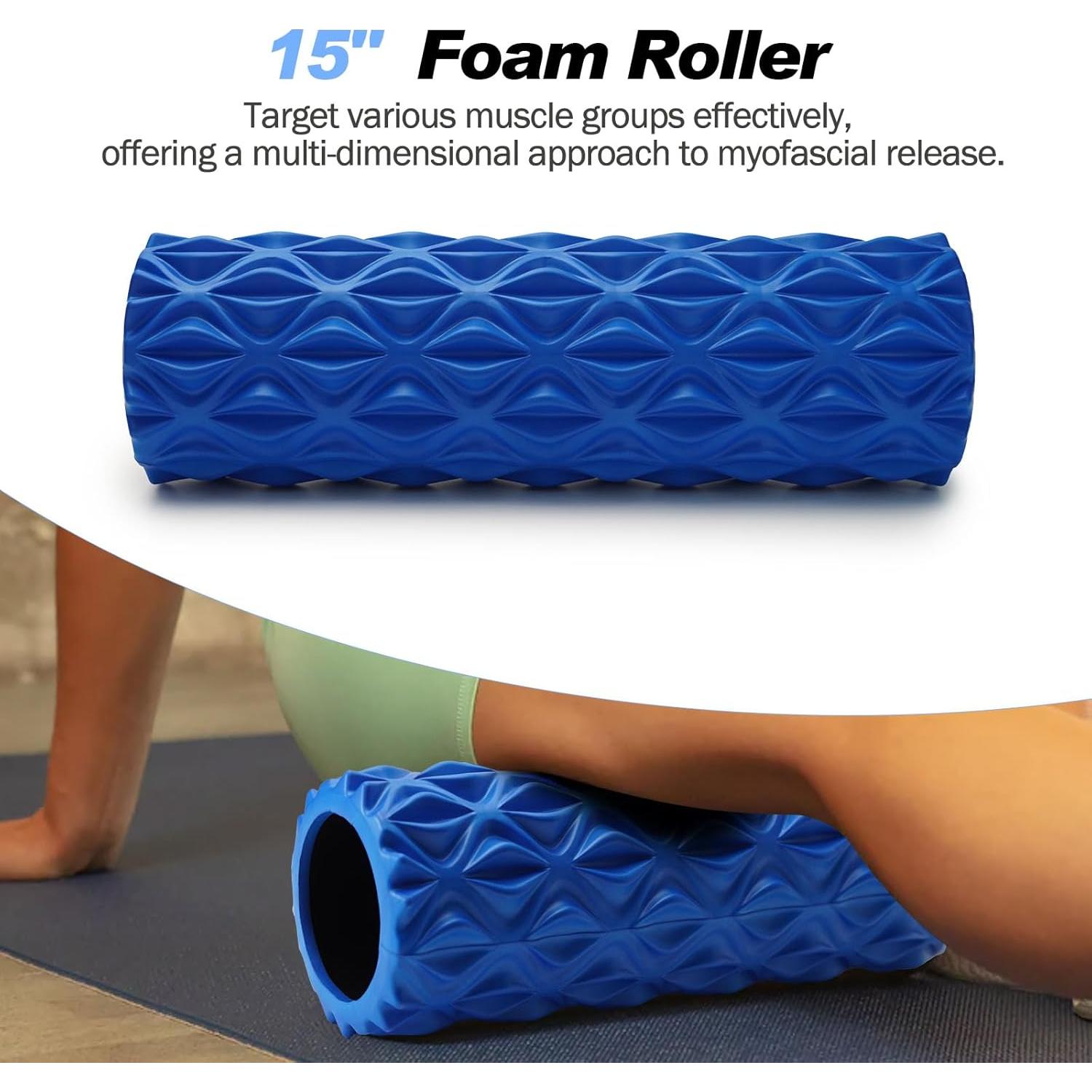 Juego de Rodillos de Espuma 5 en 1 JOYENERGY para Masaje