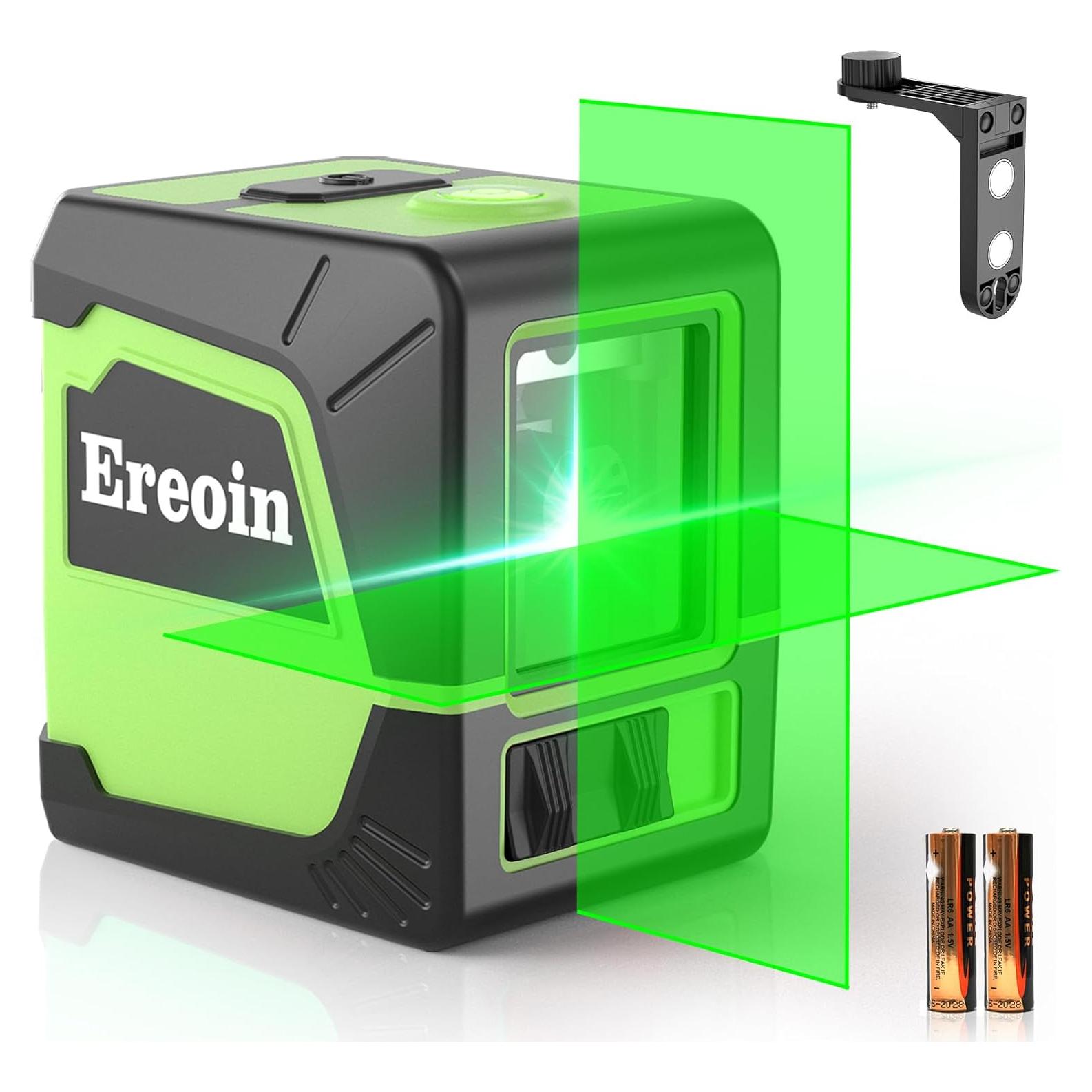 Nivel láser automático Ereoin verde con líneas 360° IP54