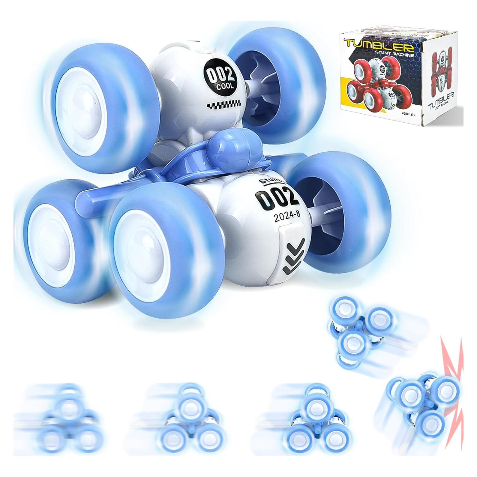 Coche de Retroceso Acrobático 360° CDDZSW Azul 3-6 Años