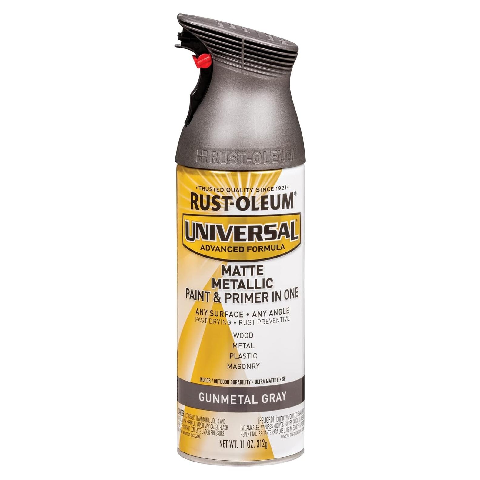 Pintura en Spray Metálica Rust-Oleum 311 g Gris Mate