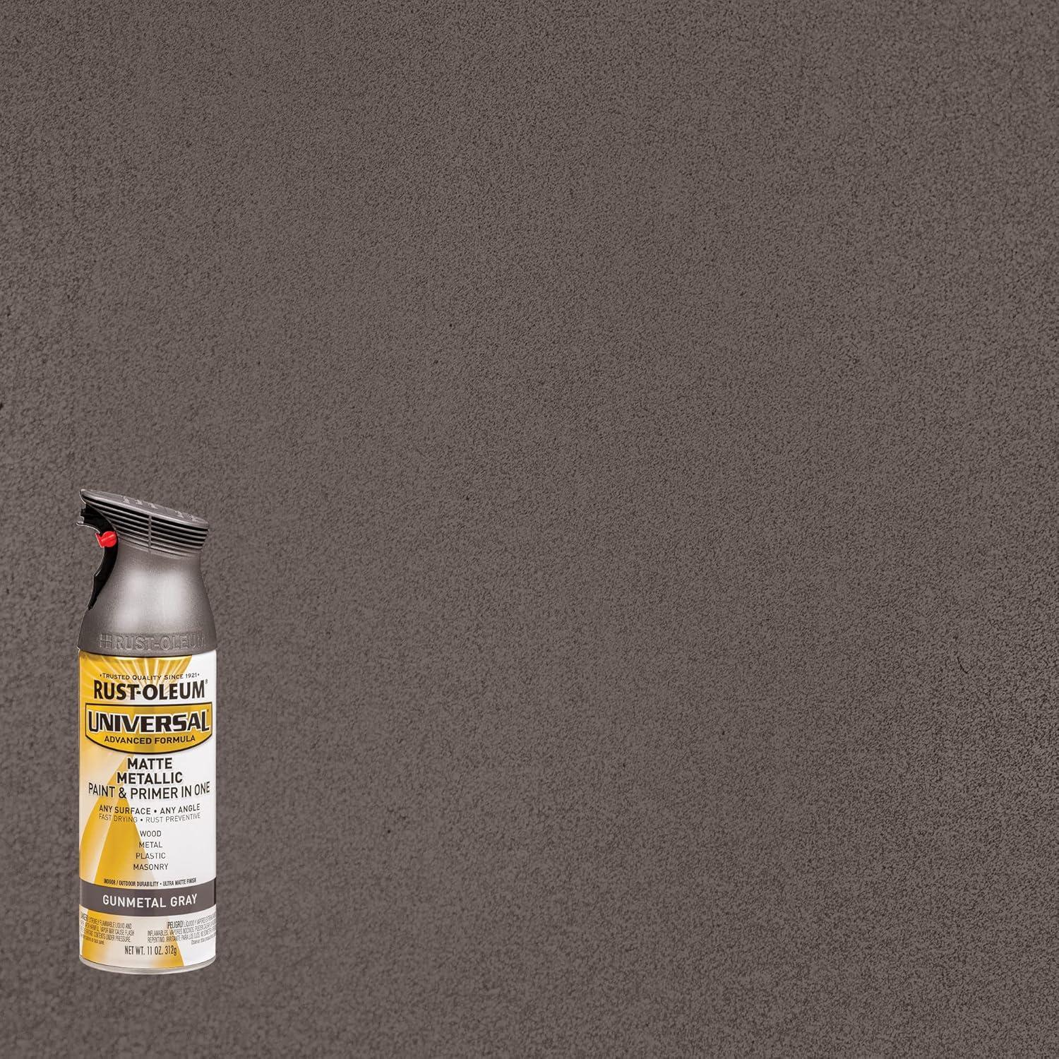 Pintura en Spray Metálica Rust-Oleum 311 g Gris Mate